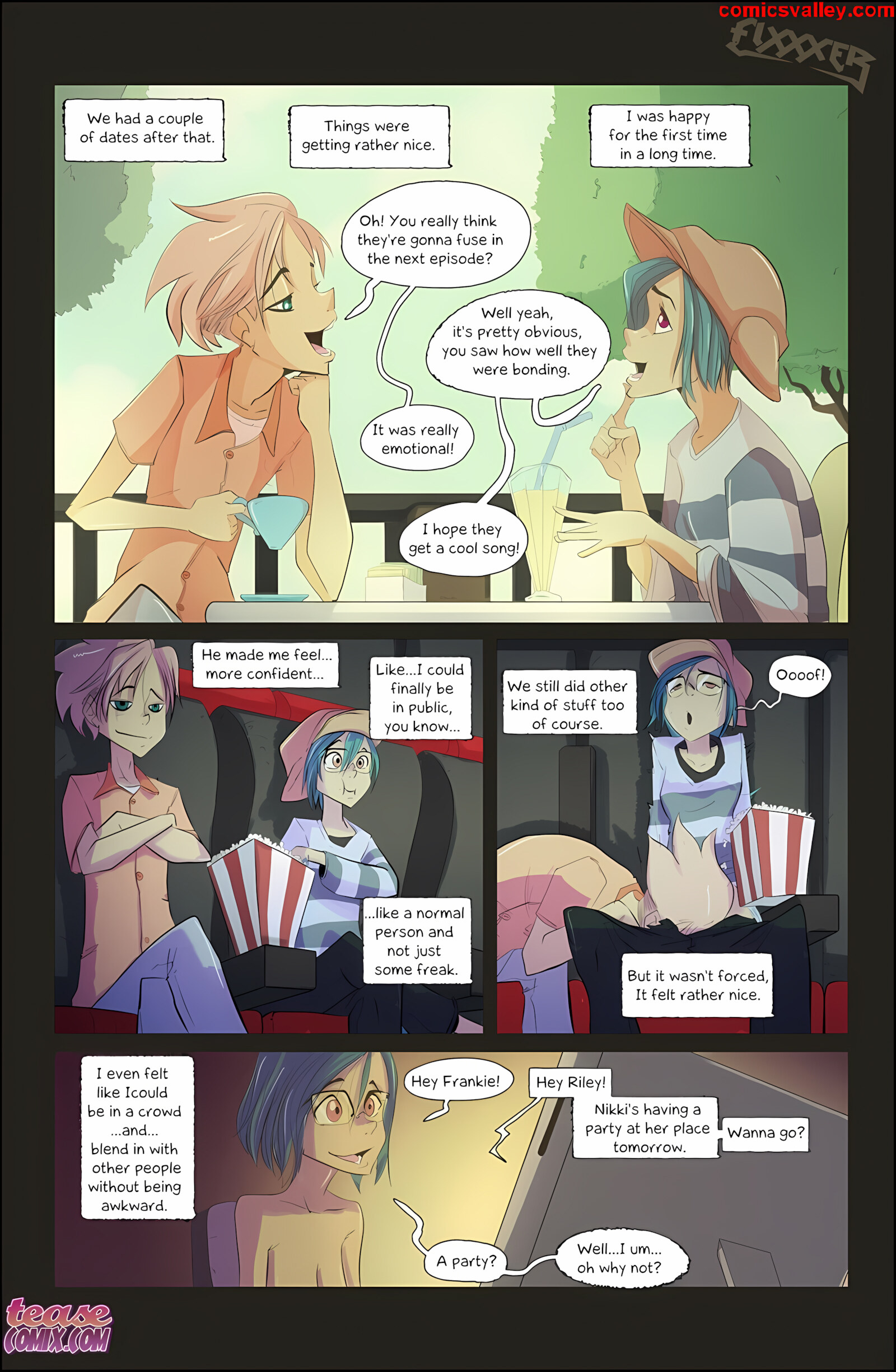 She Is Riley [Tease Comix], She Is Riley 3, page 22 of 23