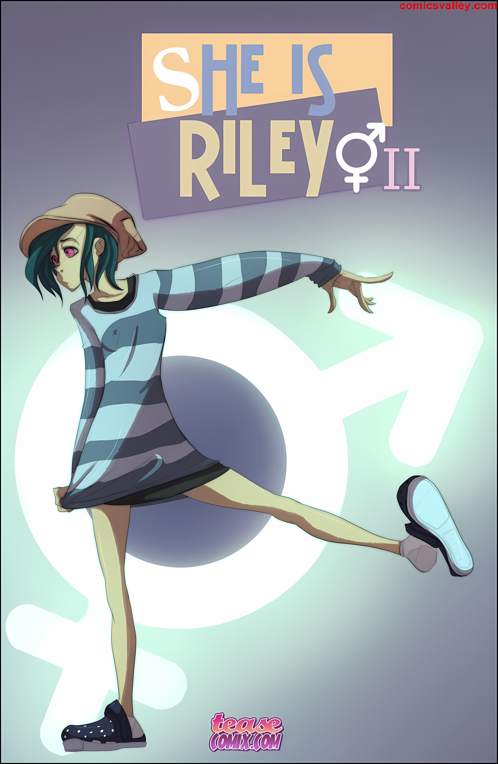 She Is Riley [Tease Comix], She Is Riley 2, page 1 of 23