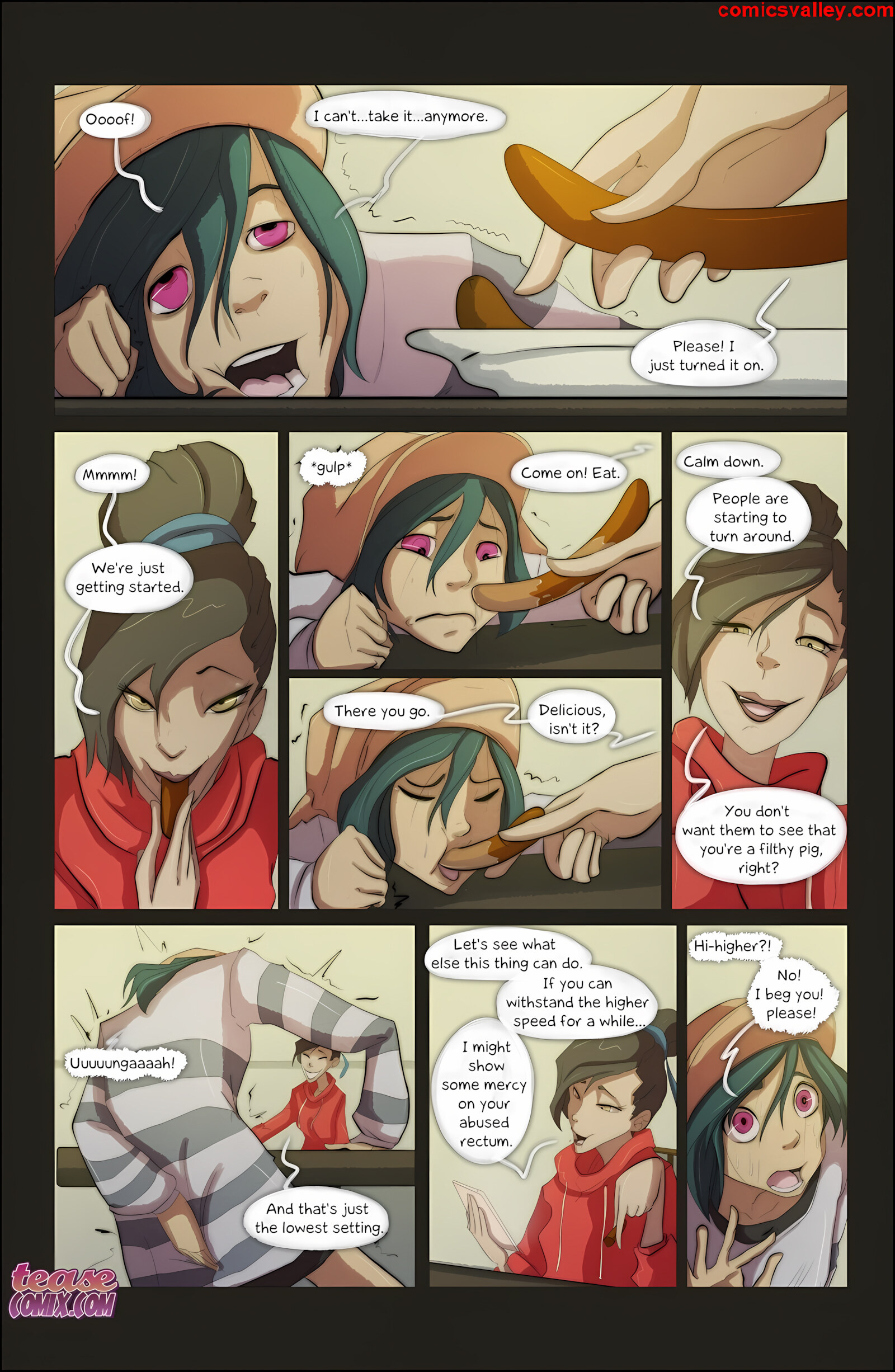 She Is Riley [Tease Comix], She Is Riley 2, page 5 of 23