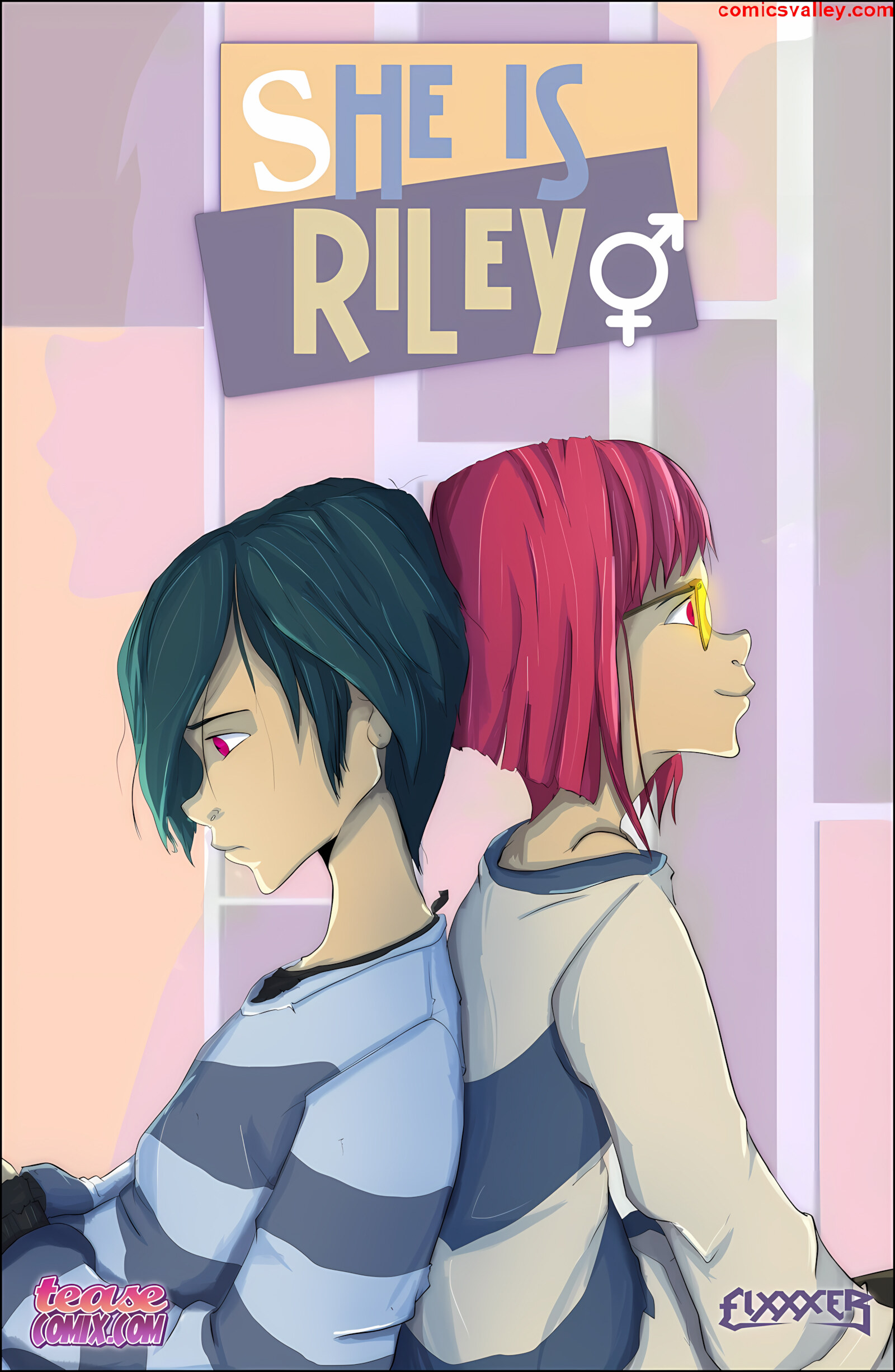 She Is Riley [Tease Comix], She Is Riley 1, page 1 of 23