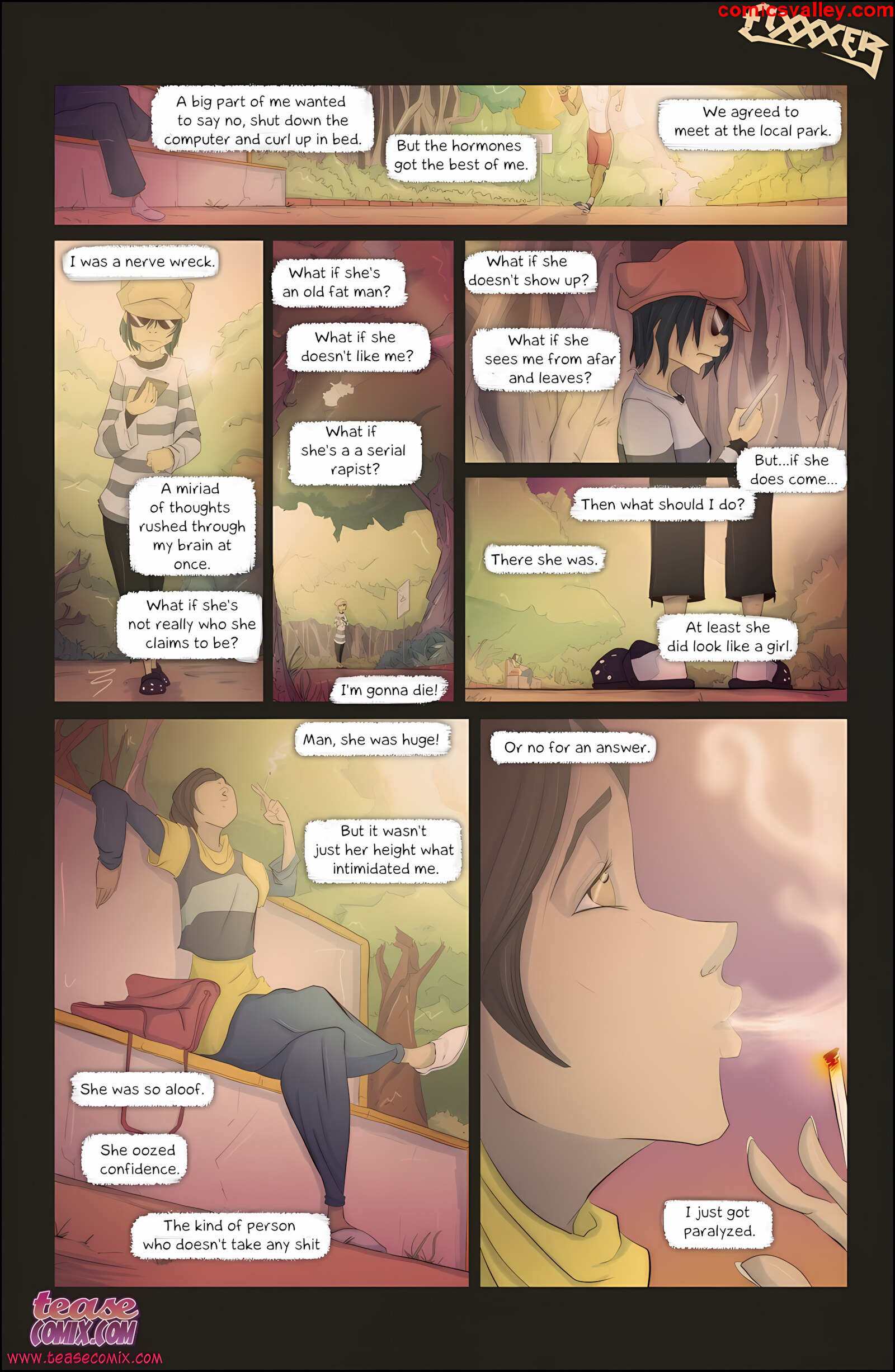 She Is Riley [Tease Comix], She Is Riley 1, page 7 of 23