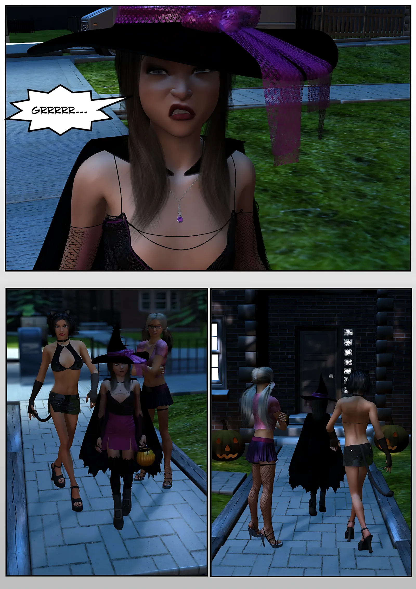 Trick or Treat [SitriAbyss], Trick or Treat, page 14 of 90