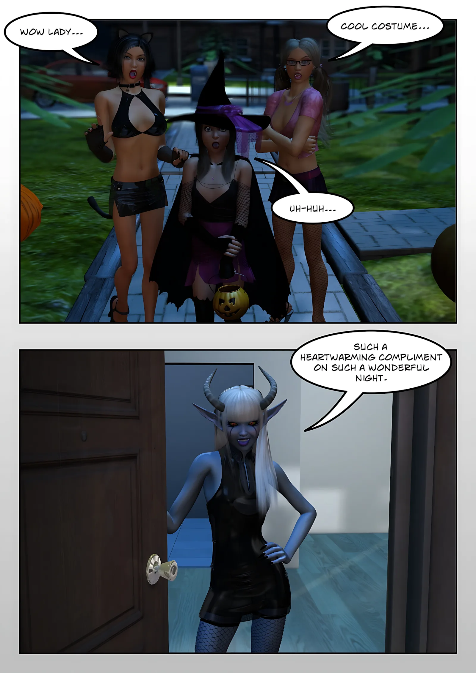 Trick or Treat [SitriAbyss], Trick or Treat, page 17 of 90