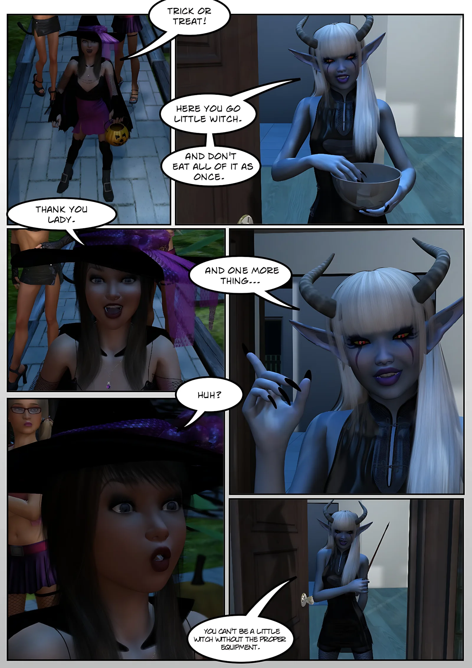 Trick or Treat [SitriAbyss], Trick or Treat, page 18 of 90