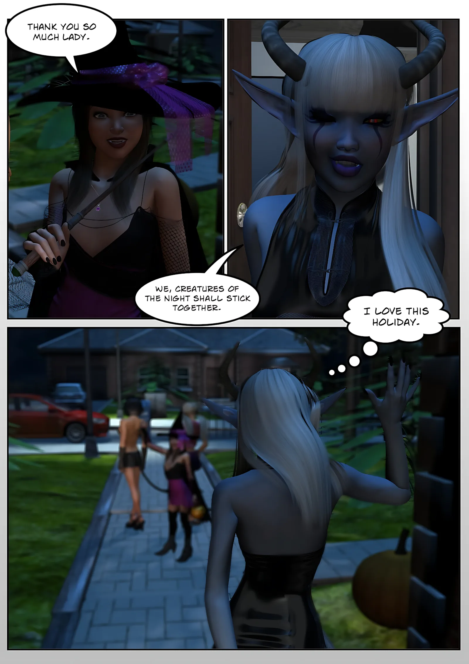 Trick or Treat [SitriAbyss], Trick or Treat, page 20 of 90