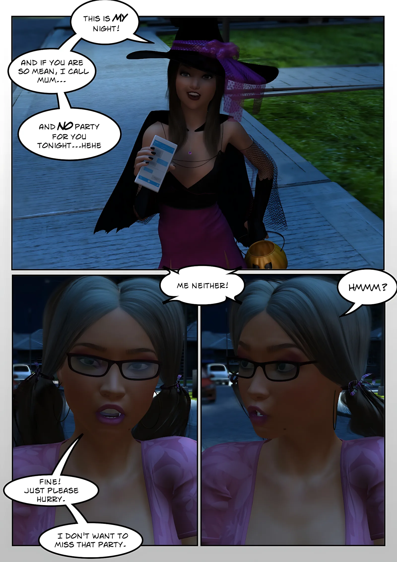Trick or Treat [SitriAbyss], Trick or Treat, page 3 of 90