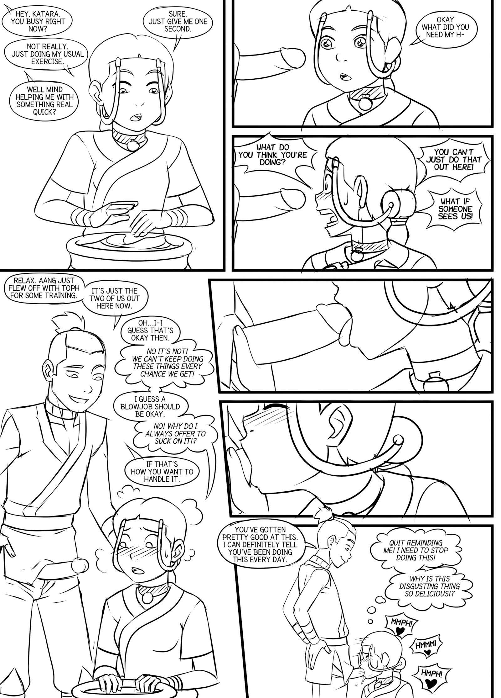 Sokka And Katara [Incognitymous], Sokka And Katara, page 2 of 5