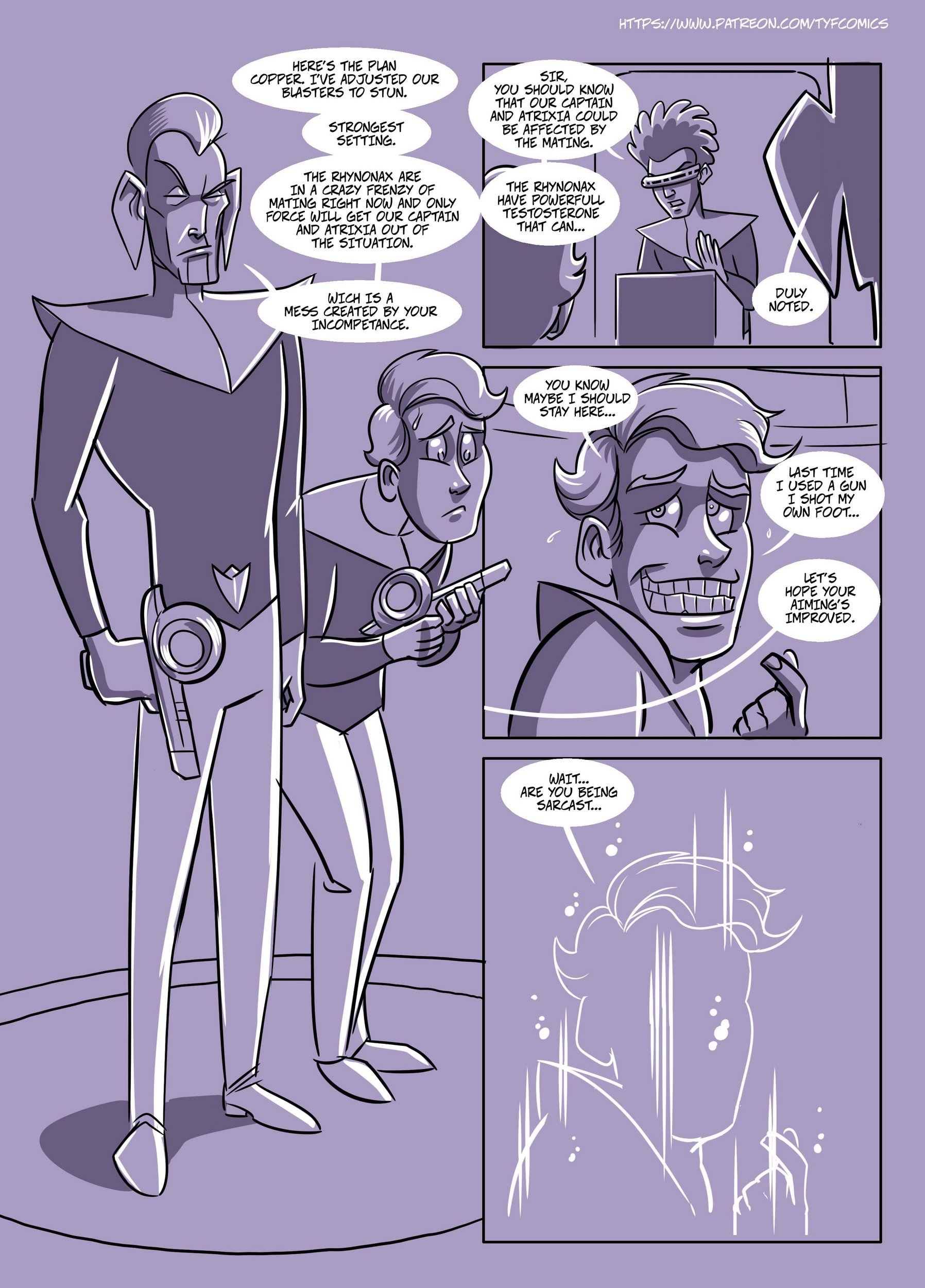 Space Trexxie [John North], Space Trexxie, page 12 of 19