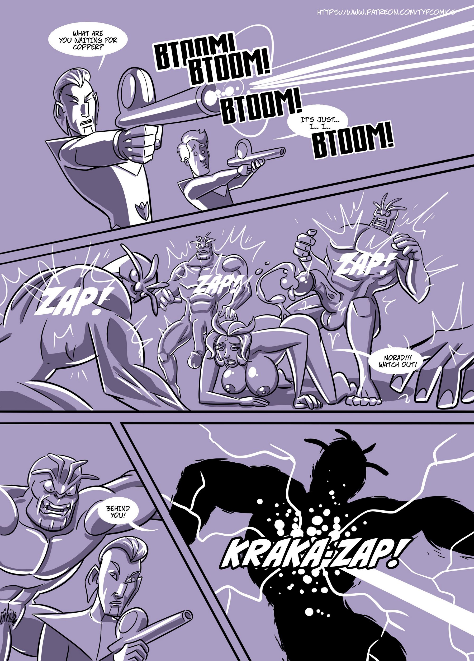 Space Trexxie [John North], Space Trexxie, page 15 of 19