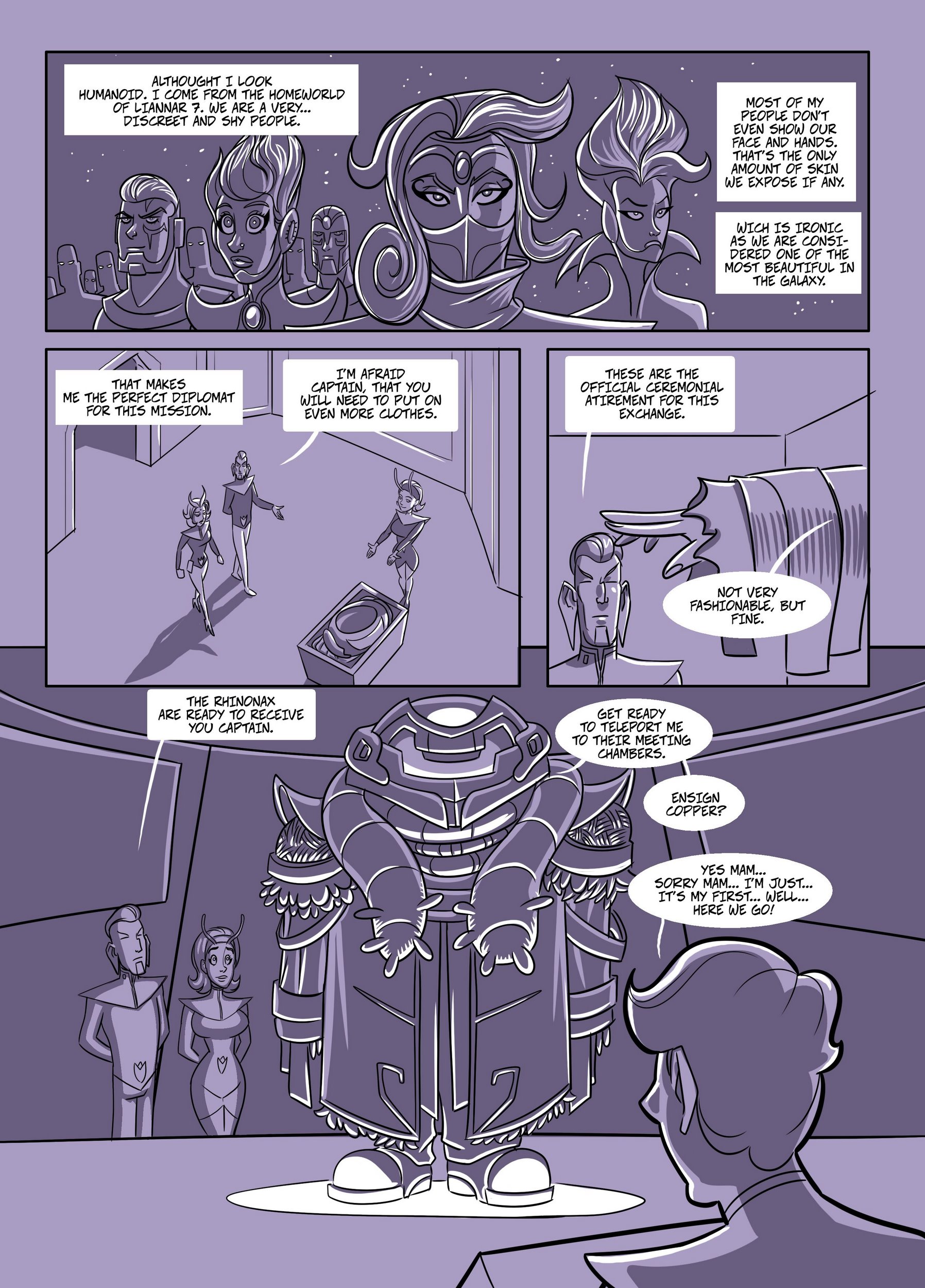 Space Trexxie [John North], Space Trexxie, page 4 of 19