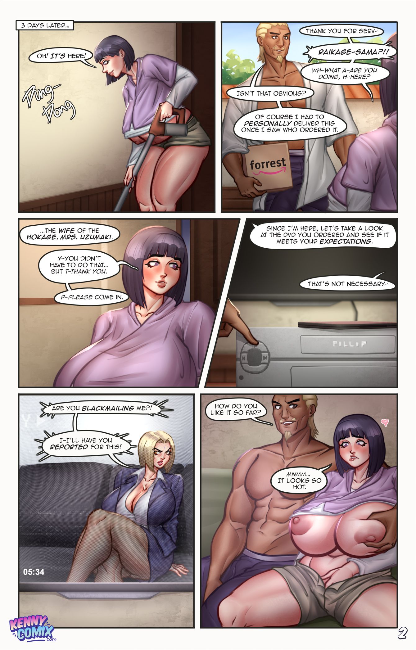 Special Delivery [Kennycomix], 1. Special Delivery [Naruto], page 4 of 12
