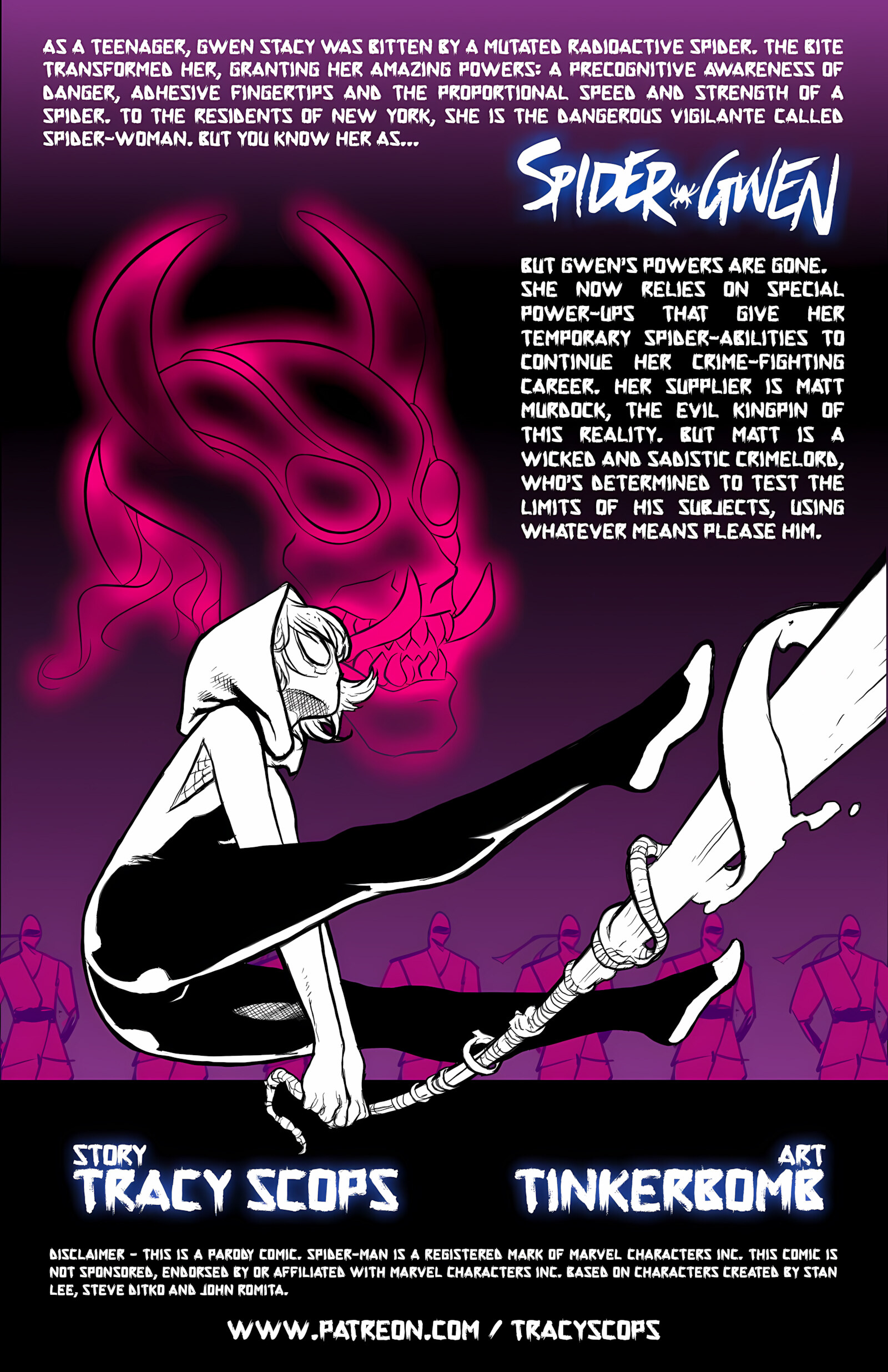 Spider Gwen [Tracy Scops], Spider Gwen 2, page 2 of 13