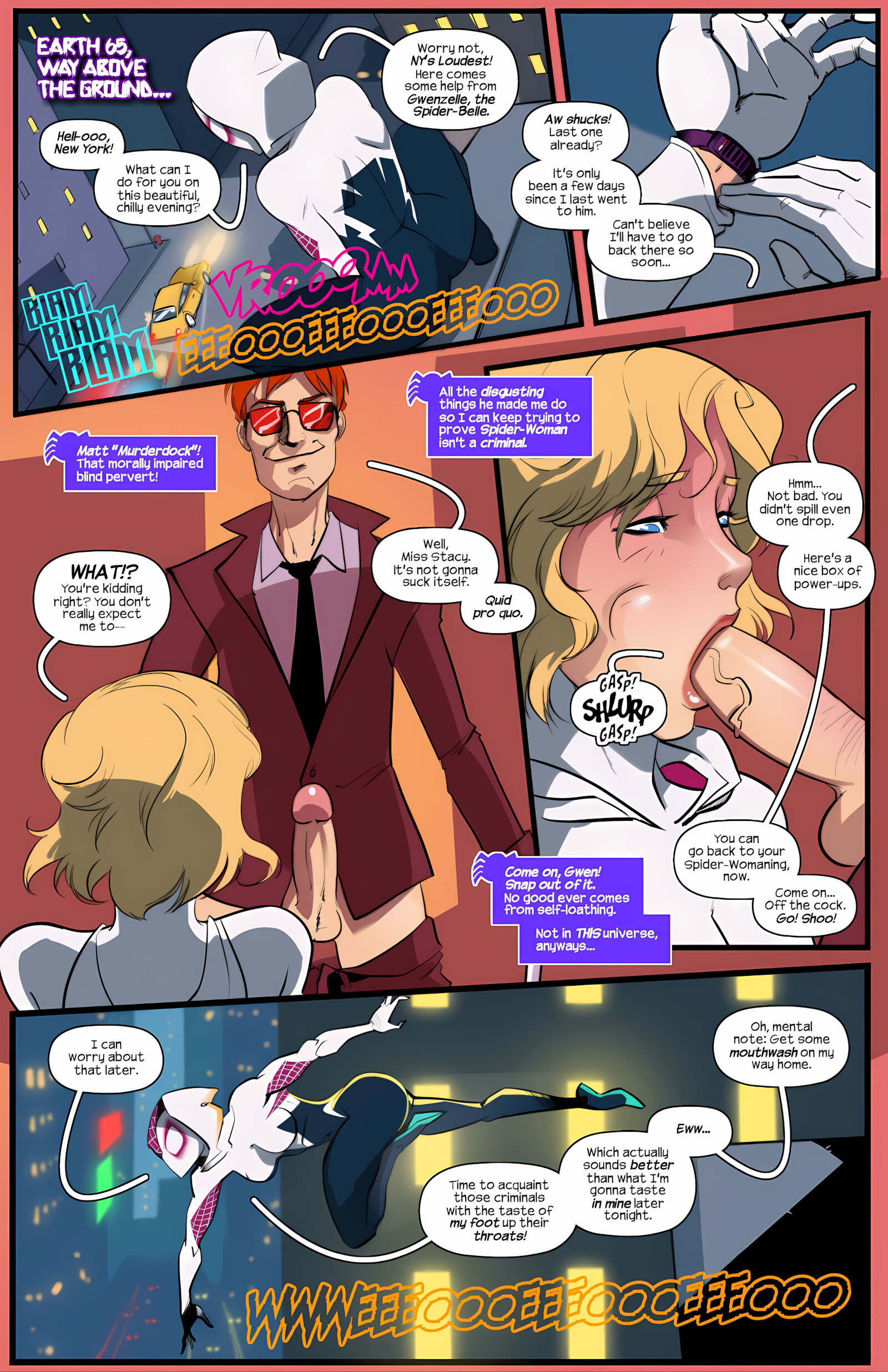 Spider Gwen [Tracy Scops], Spider Gwen 2, page 3 of 13