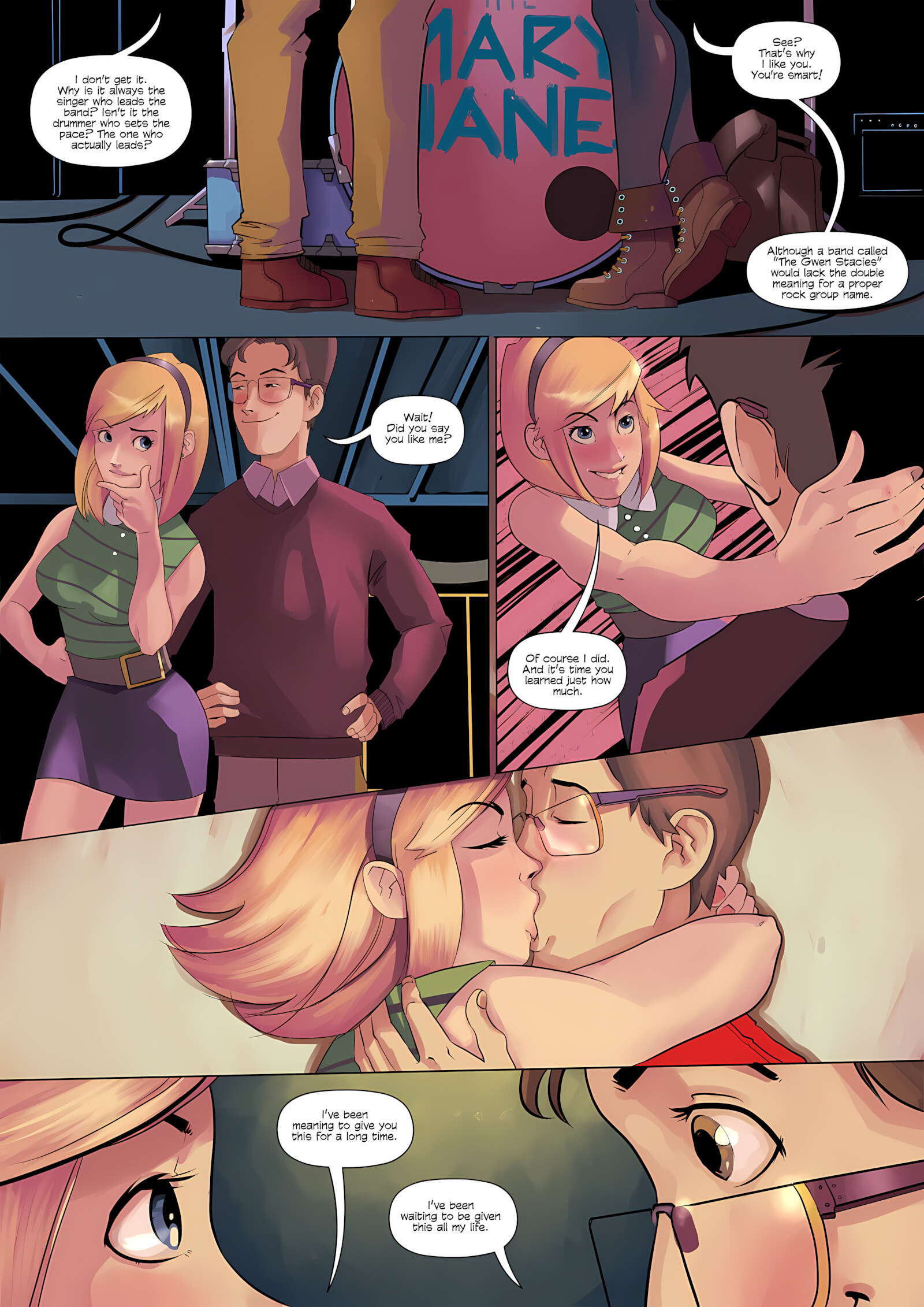 Spider Gwen [Tracy Scops], Spider Gwen 1, page 4 of 11