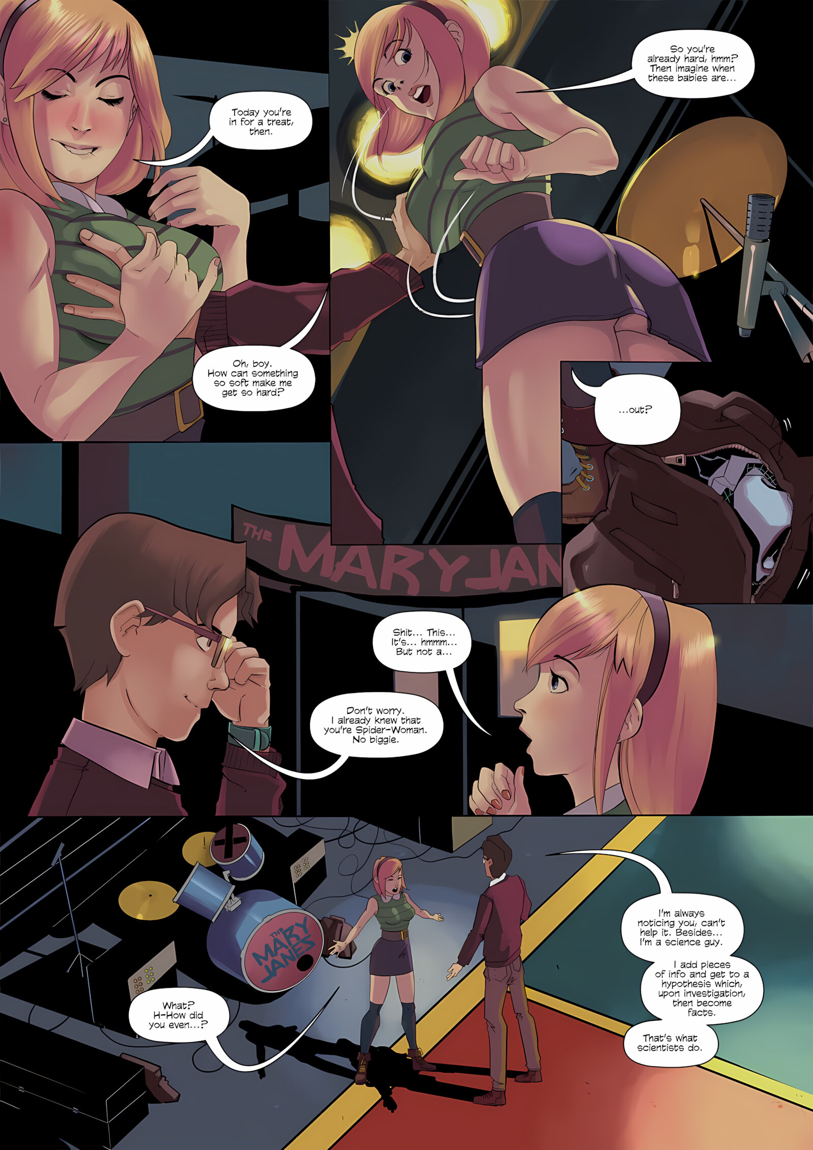 Spider Gwen [Tracy Scops], Spider Gwen 1, page 5 of 11