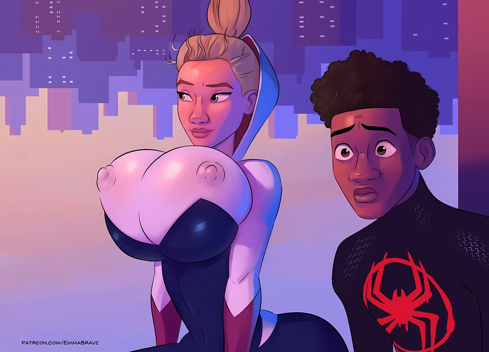 Spiderverse [EmmaBrave], Spiderverse, page 1 of 15