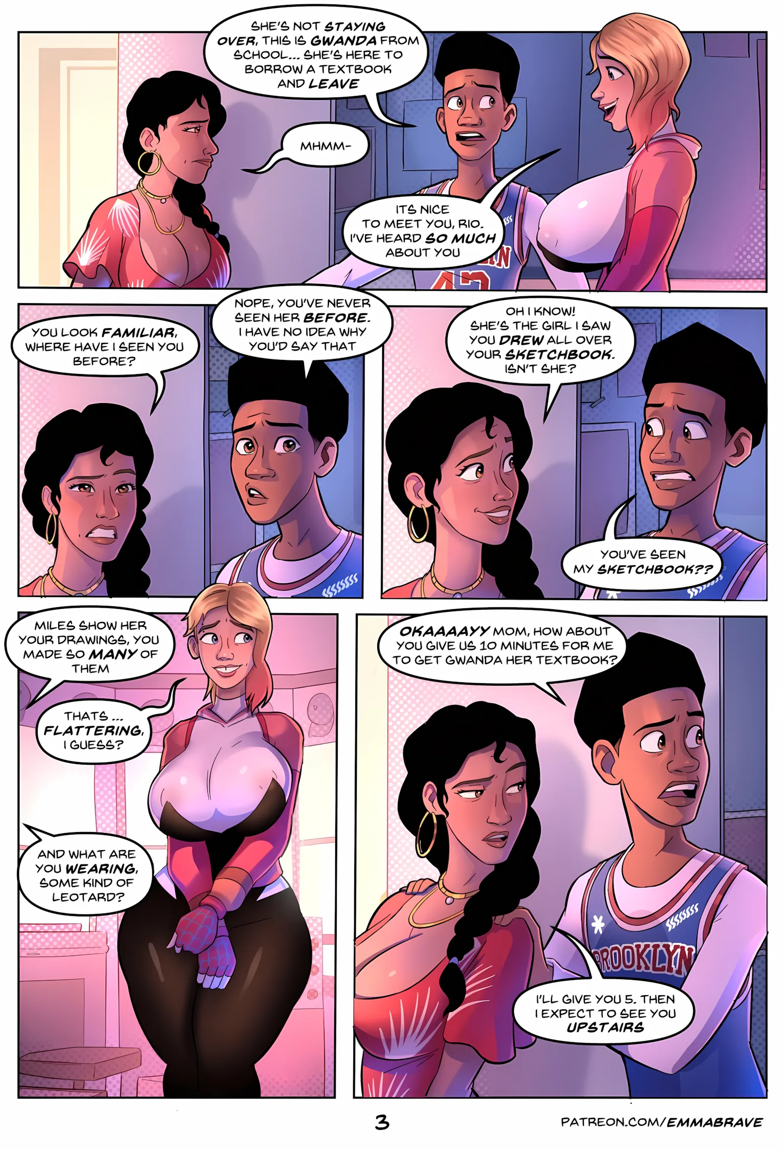 Spiderverse [EmmaBrave], Spiderverse, page 4 of 15