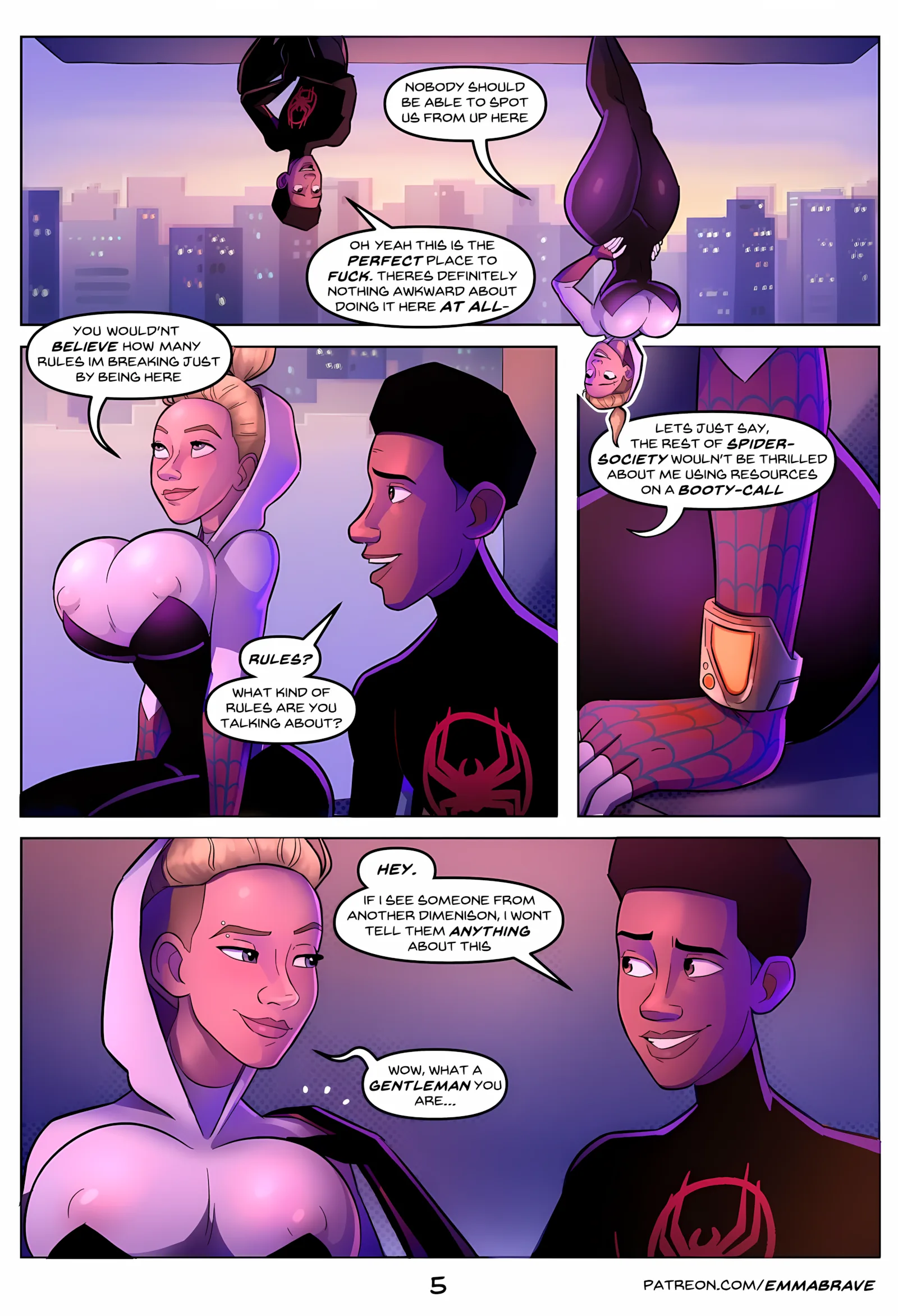 Spiderverse [EmmaBrave], Spiderverse, page 6 of 15