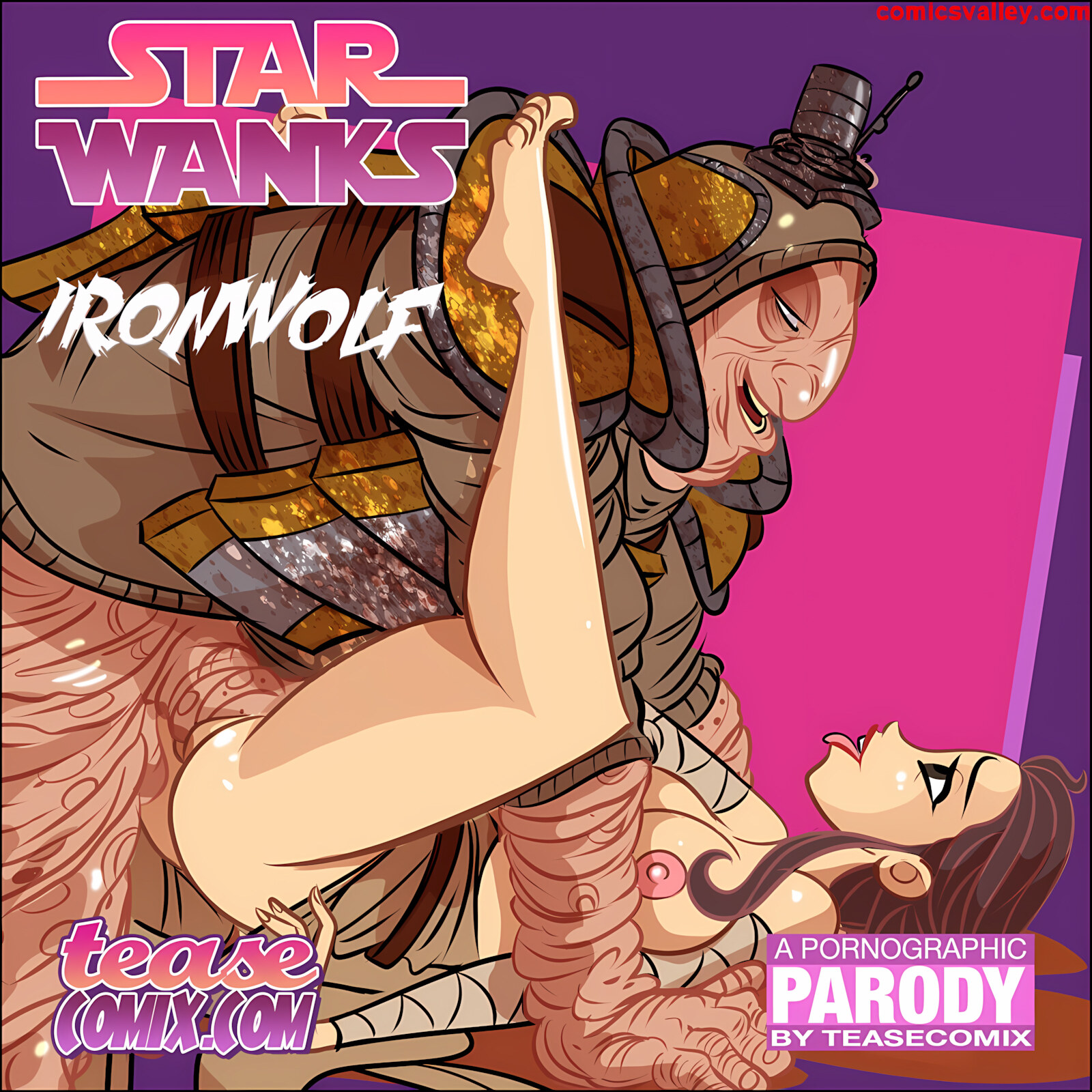 Star Wanks [Tease Comix], Star Wanks, page 20 of 24