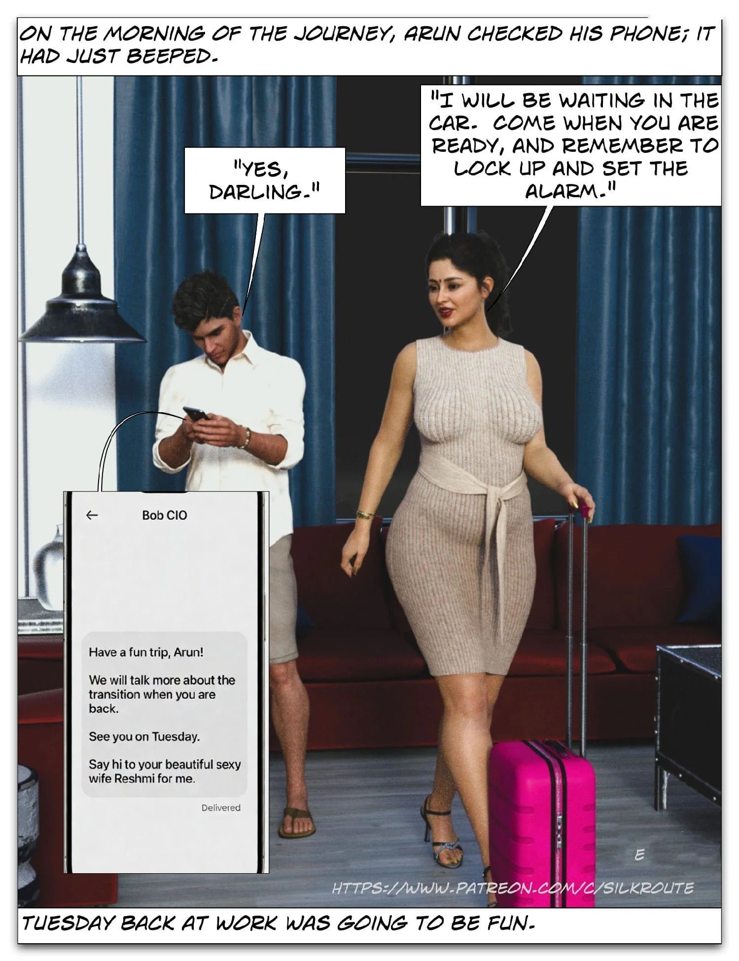 Take Her – Series 2 [Silk Route | Ira Raman], 17 . Take Her - Series 2 - Chapter 1, page 31 of 36