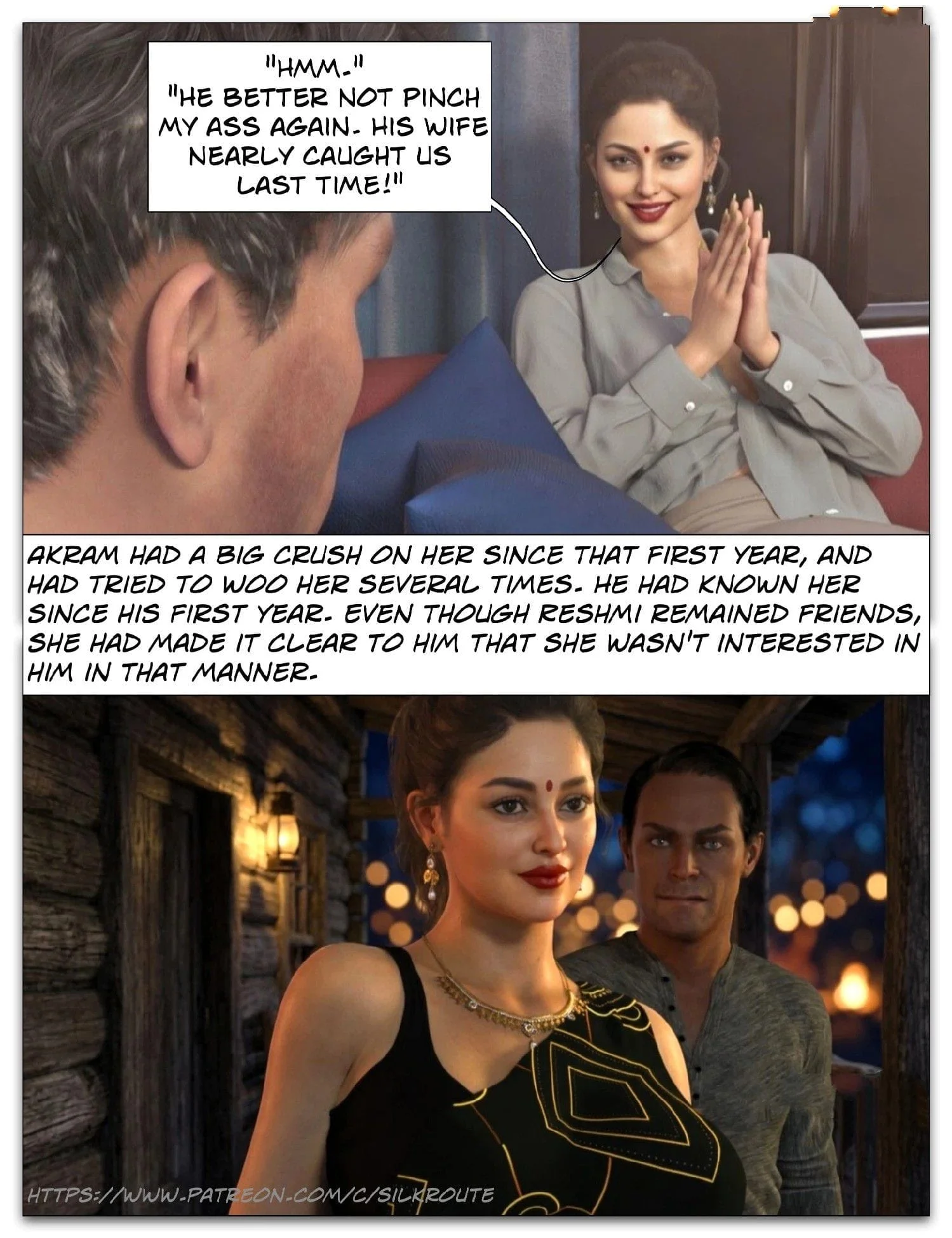 Take Her – Series 2 [Silk Route | Ira Raman], 17 . Take Her - Series 2 - Chapter 1, page 9 of 36