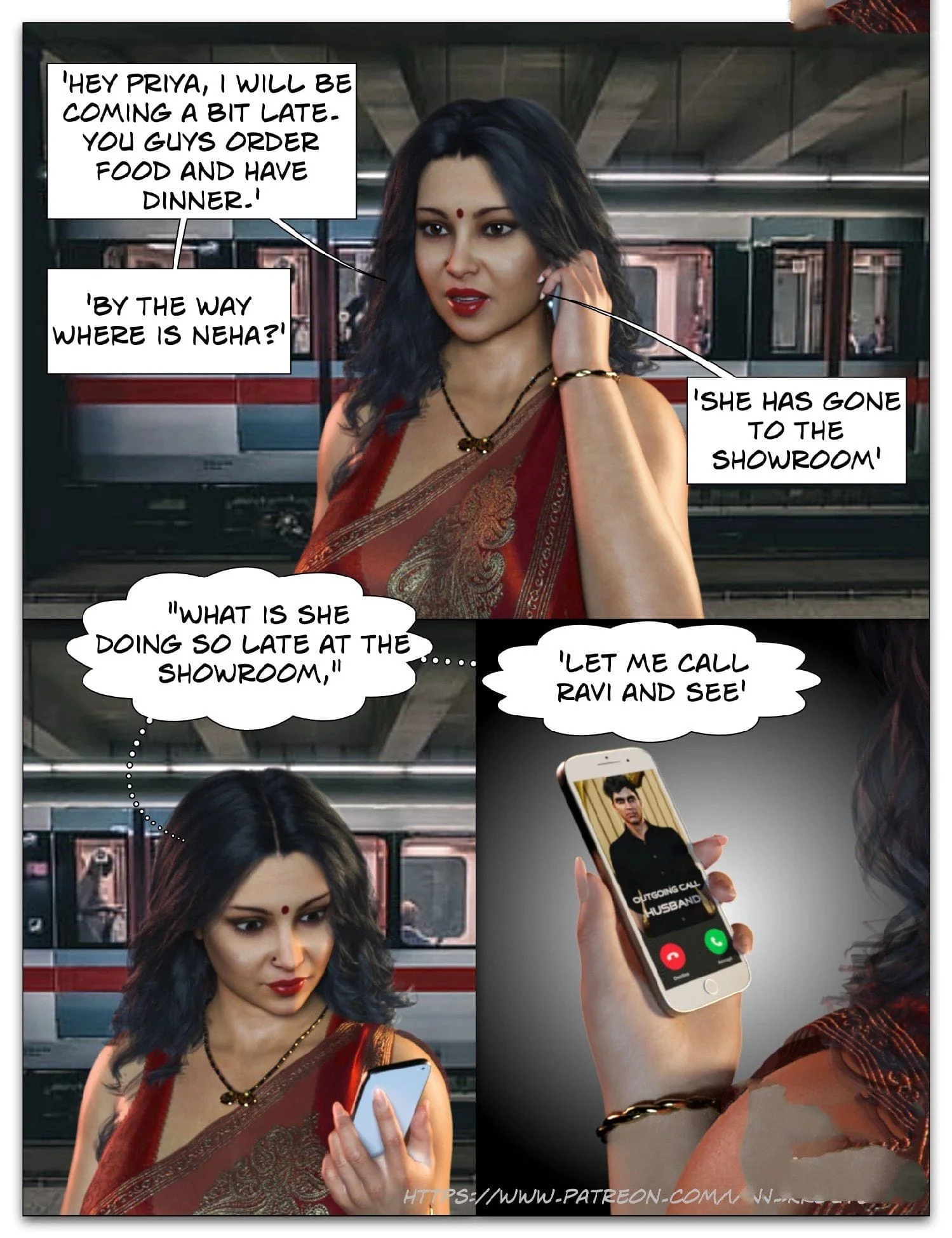 Take Her [Silk Route – Ira Raman], 14 . Take Her - Episode 14, page 17 of 50