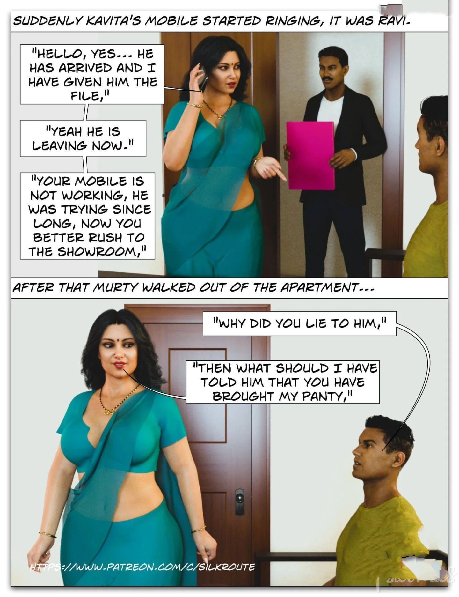Take Her [Silk Route – Ira Raman], 8 . Take Her - Episode 8, page 42 of 58