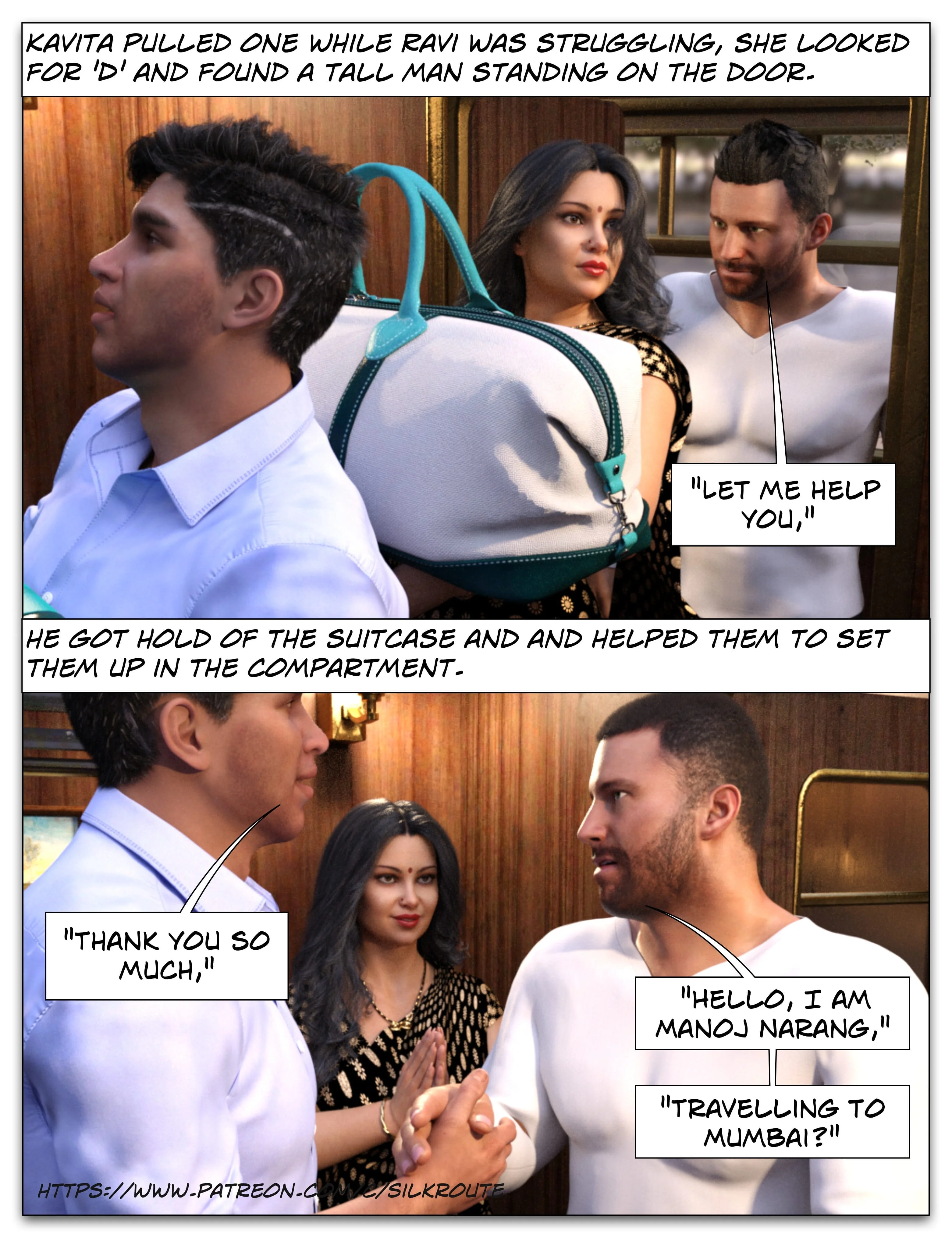 Take Her [Silk Route – Ira Raman], 1 . Take Her - Chapter 1, page 20 of 53