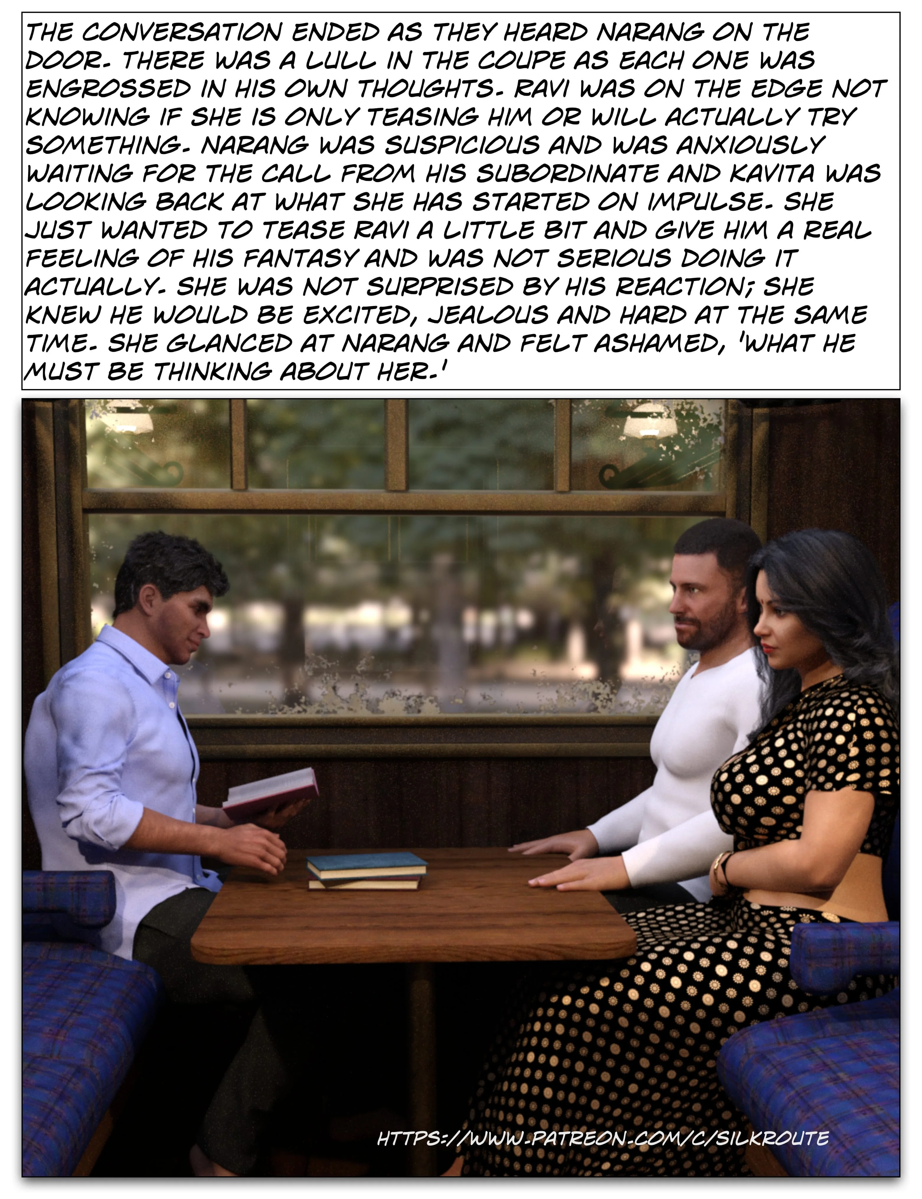 Take Her [Silk Route – Ira Raman], 1 . Take Her - Chapter 1, page 31 of 53