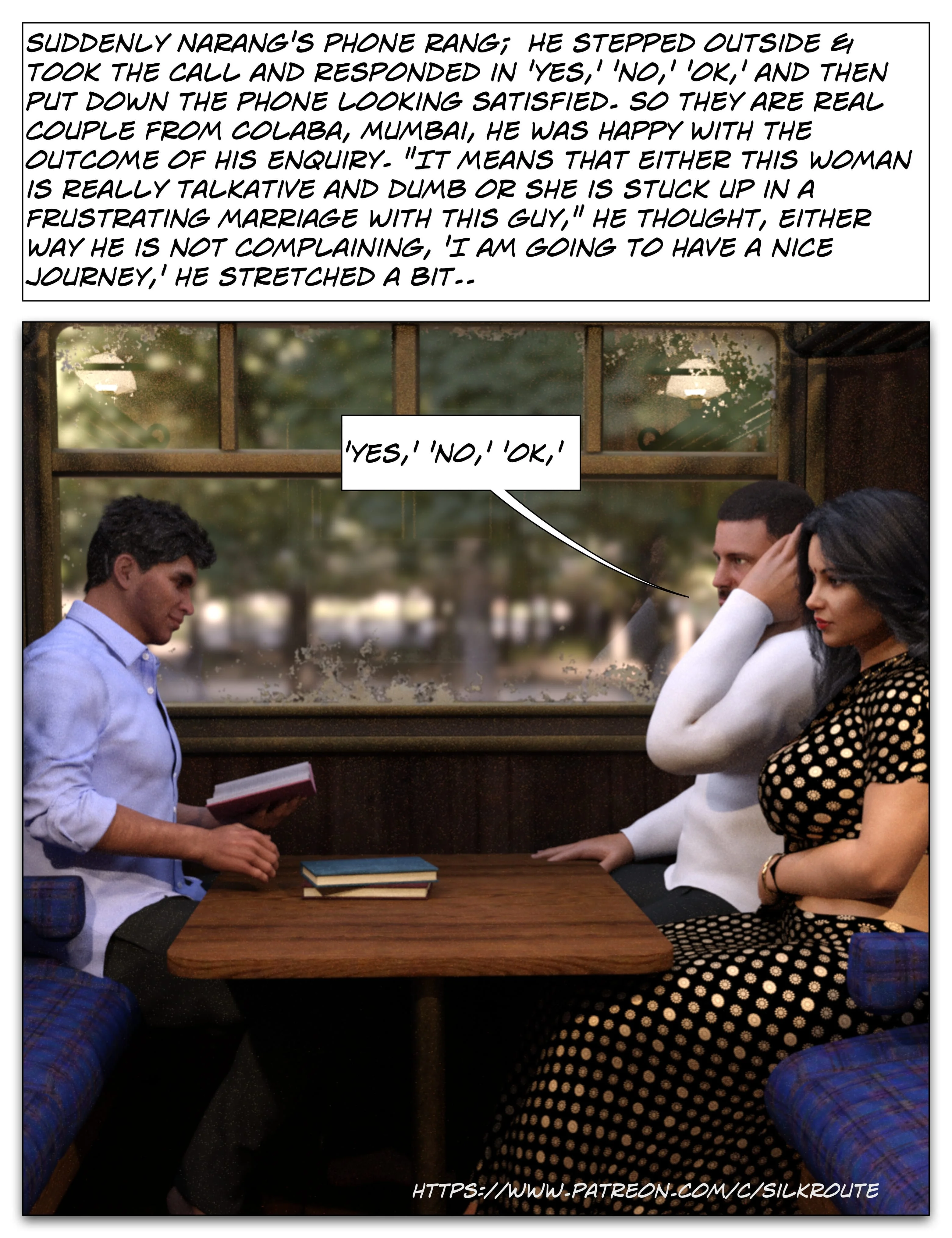 Take Her [Silk Route – Ira Raman], 1 . Take Her - Chapter 1, page 32 of 53