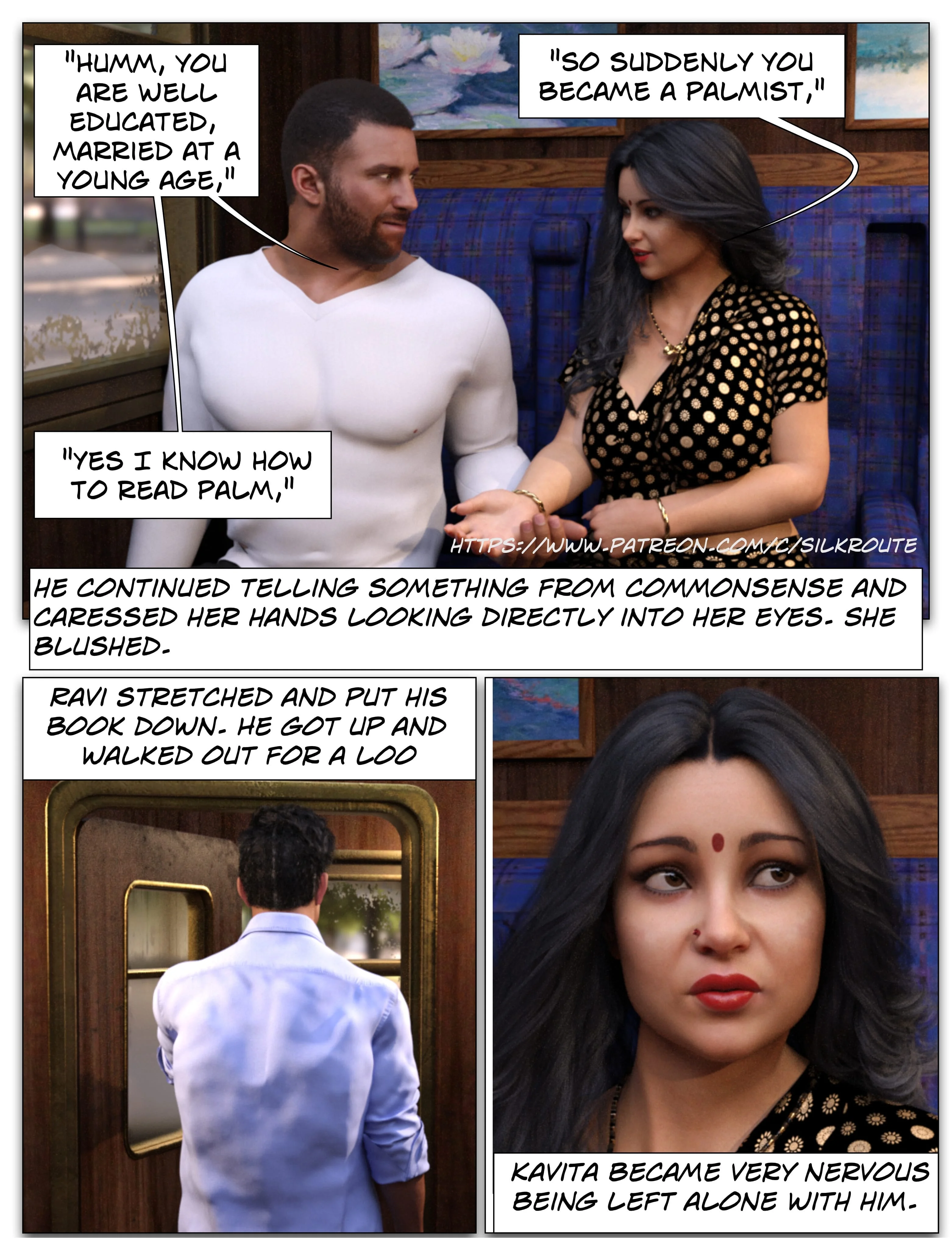 Take Her [Silk Route – Ira Raman], 1 . Take Her - Chapter 1, page 34 of 53