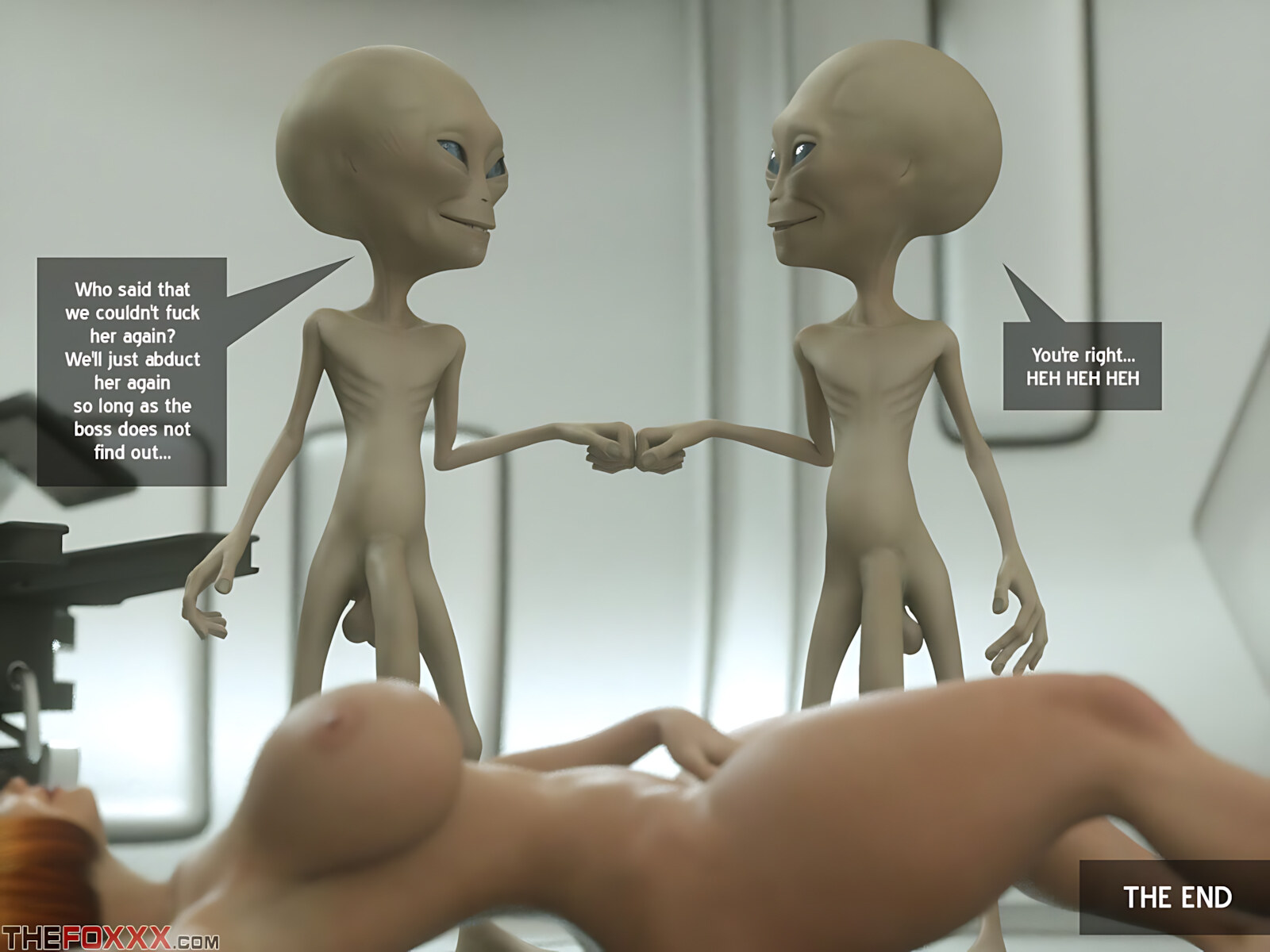 The Alien Abduction Of Batbabe [The FOXXX], The Alien Abduction Of Batbabe, page 19 of 20