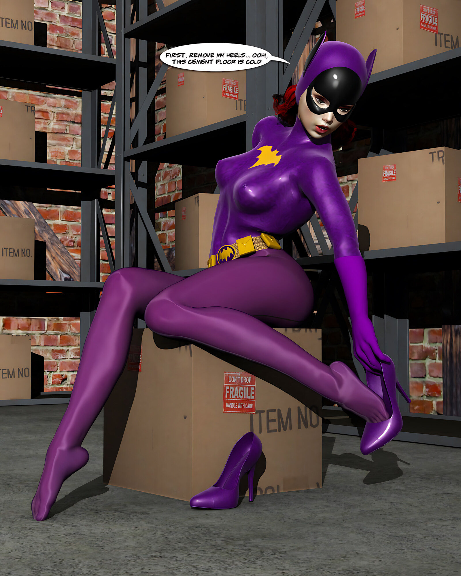 The Bat Need Ropes [Yvonne Craig], The Bat Need Ropes, page 6 of 96