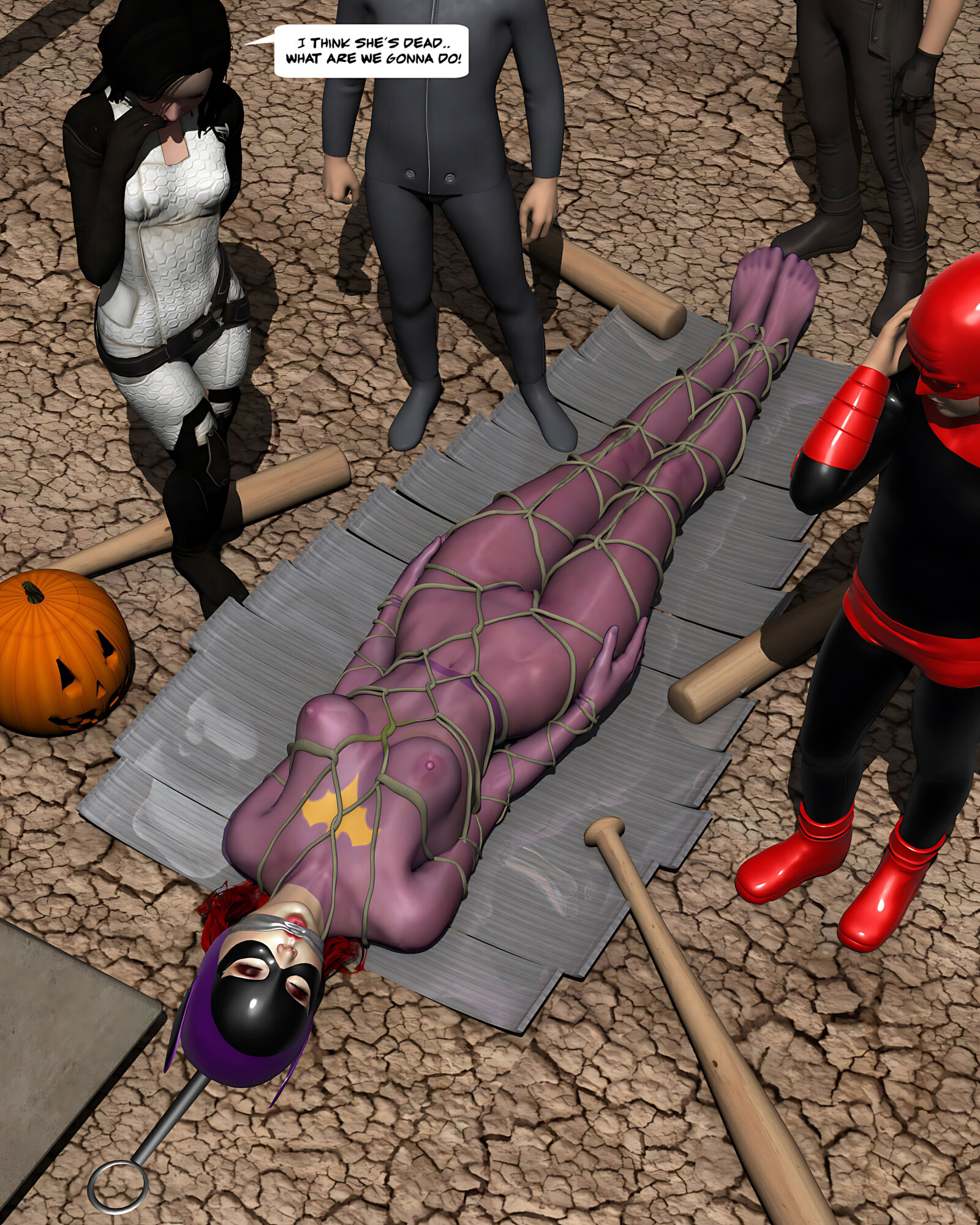 The Bat Need Ropes [Yvonne Craig], The Bat Need Ropes, page 67 of 96