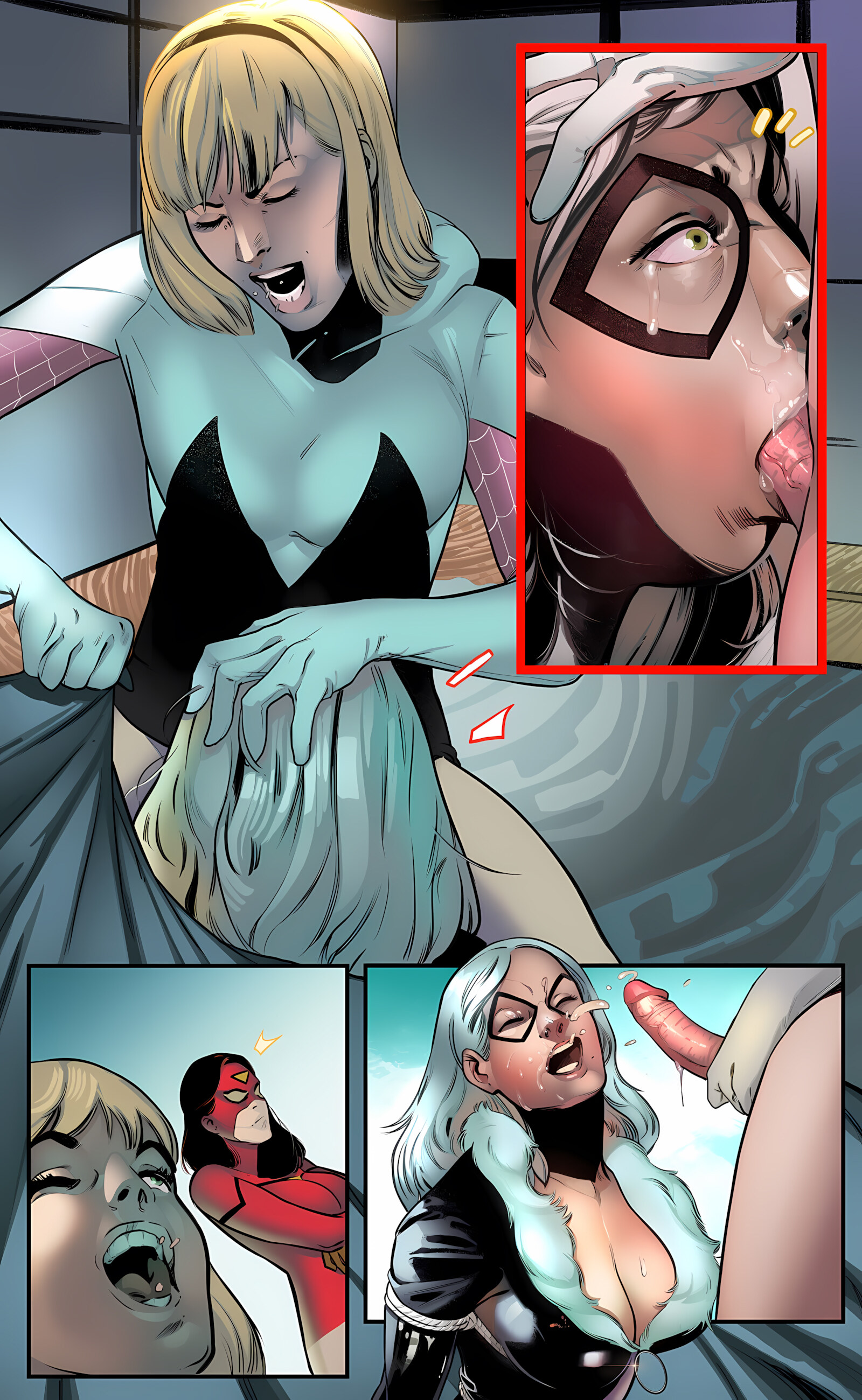 The Cat and the Spiders [XGeek], The Cat and the Spiders, page 5 of 9