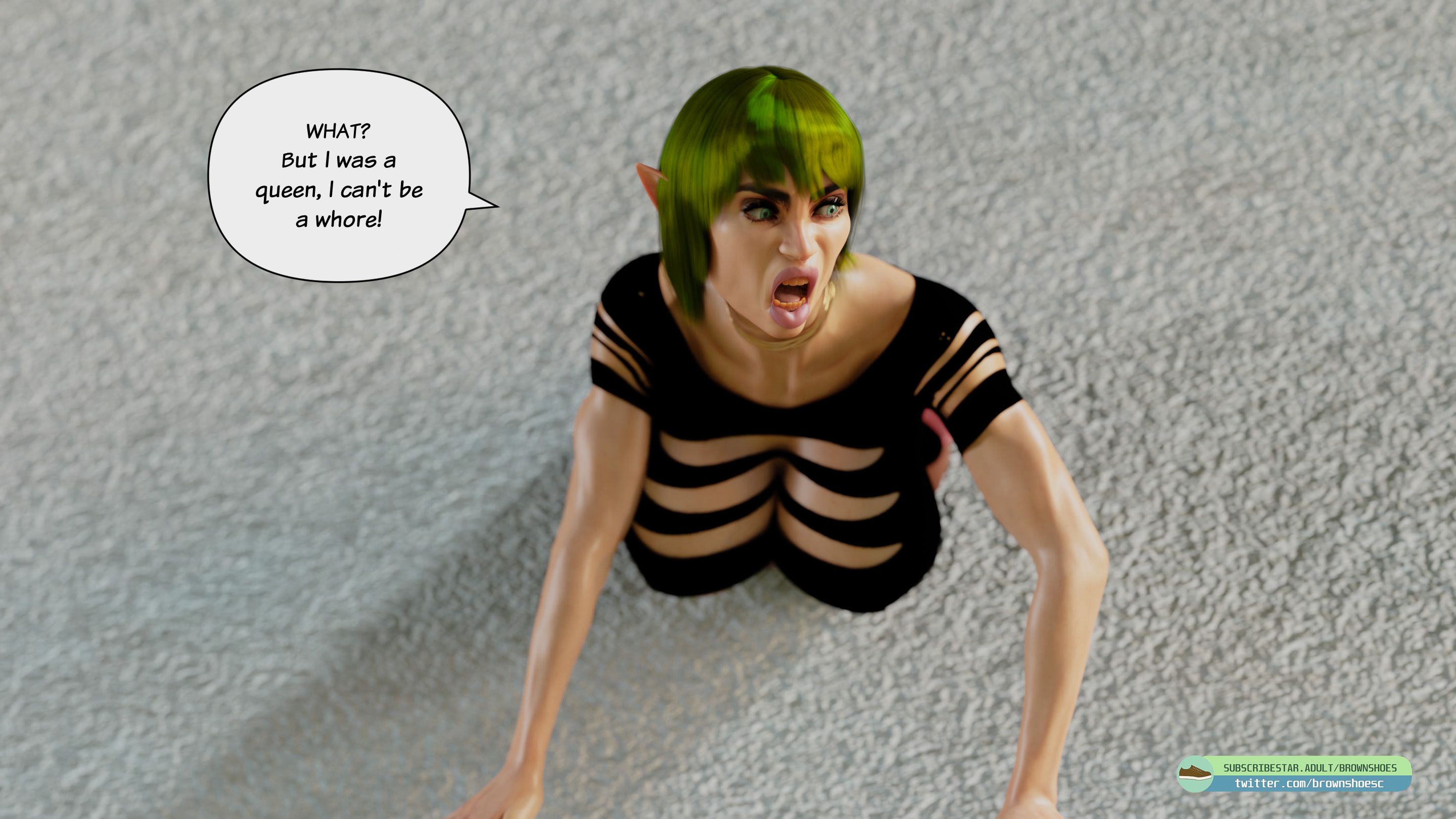 The Fall of the Elf Queen [Brown Shoes], The Fall of the Elf Queen 3, page 11 of 65