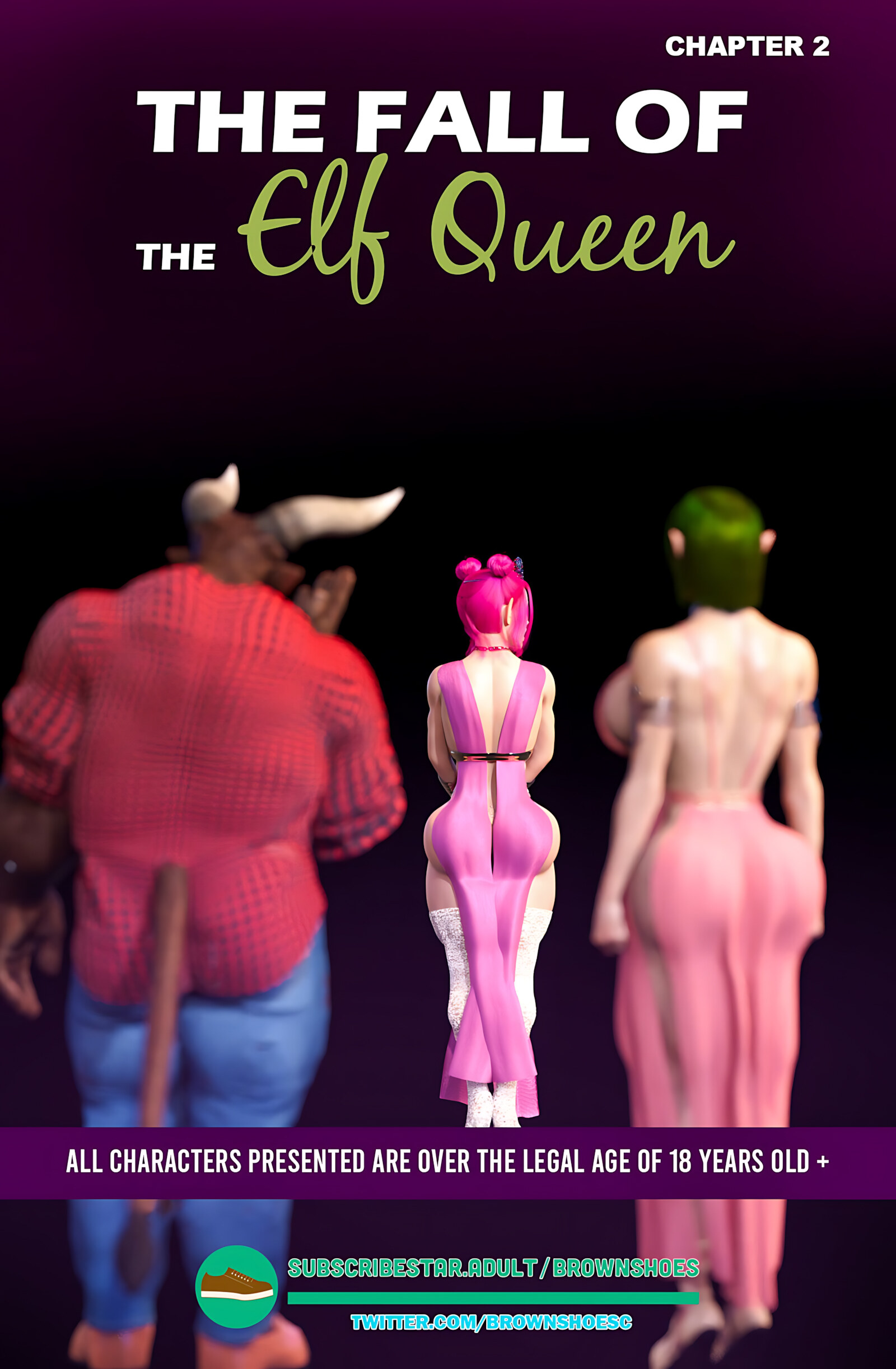 The Fall of the Elf Queen [Brown Shoes], The Fall of the Elf Queen 2, page 1 of 64