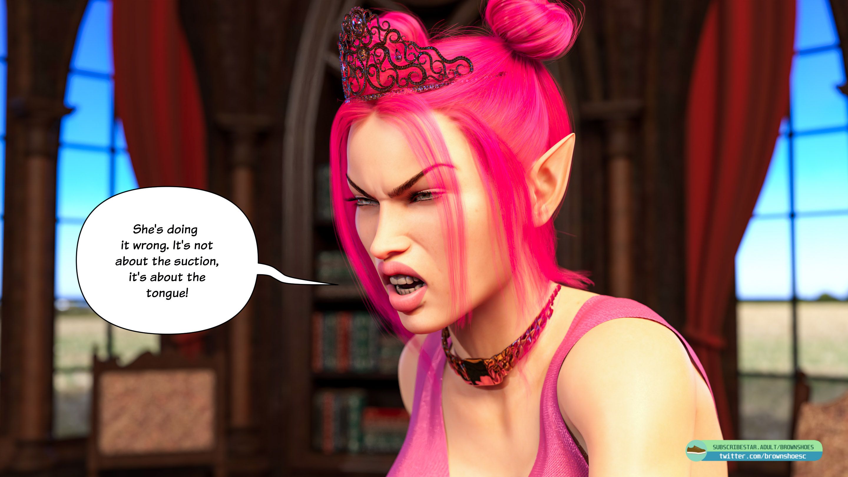 The Fall of the Elf Queen [Brown Shoes], The Fall of the Elf Queen 2, page 17 of 64