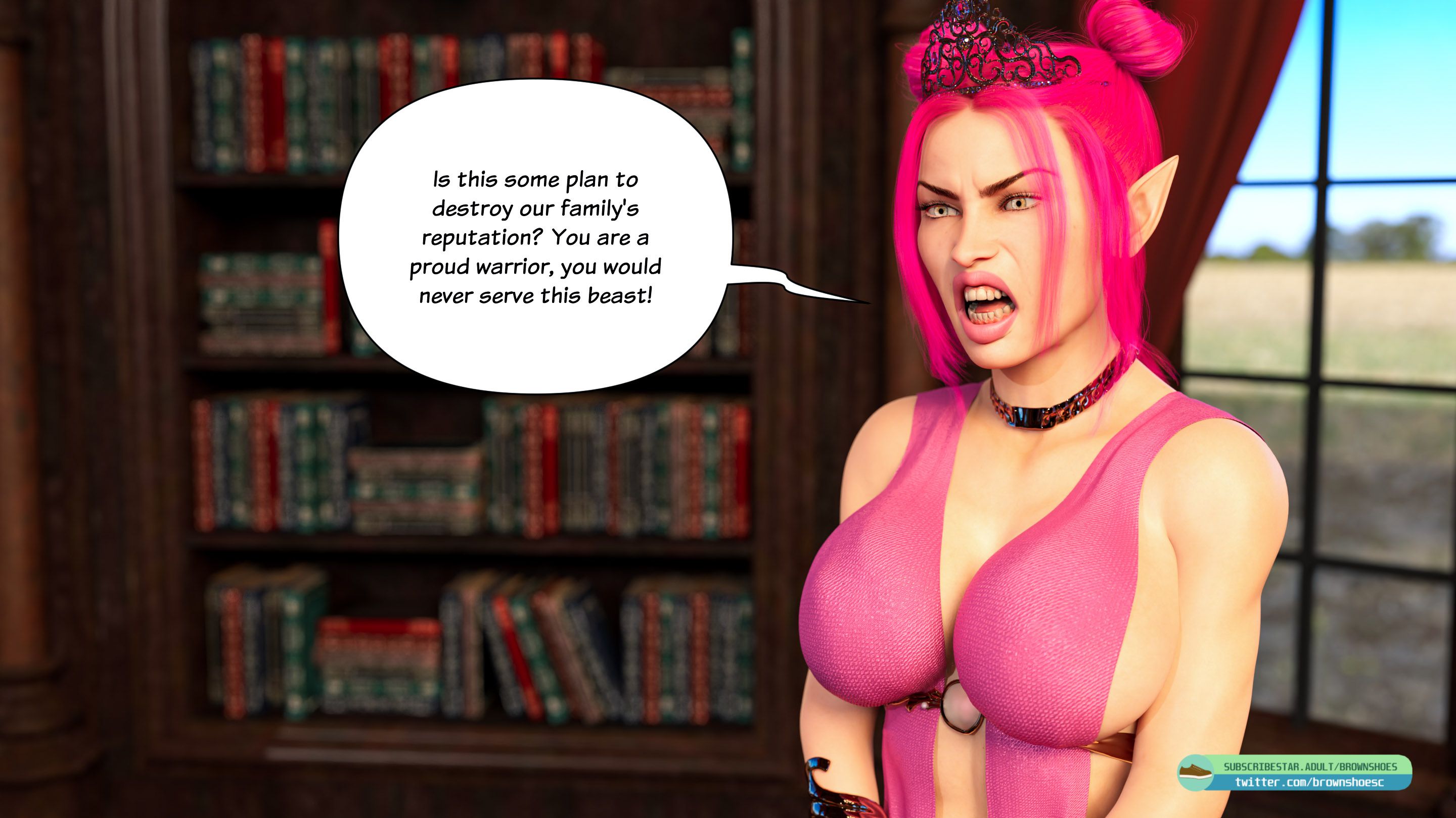 The Fall of the Elf Queen [Brown Shoes], The Fall of the Elf Queen 2, page 6 of 64