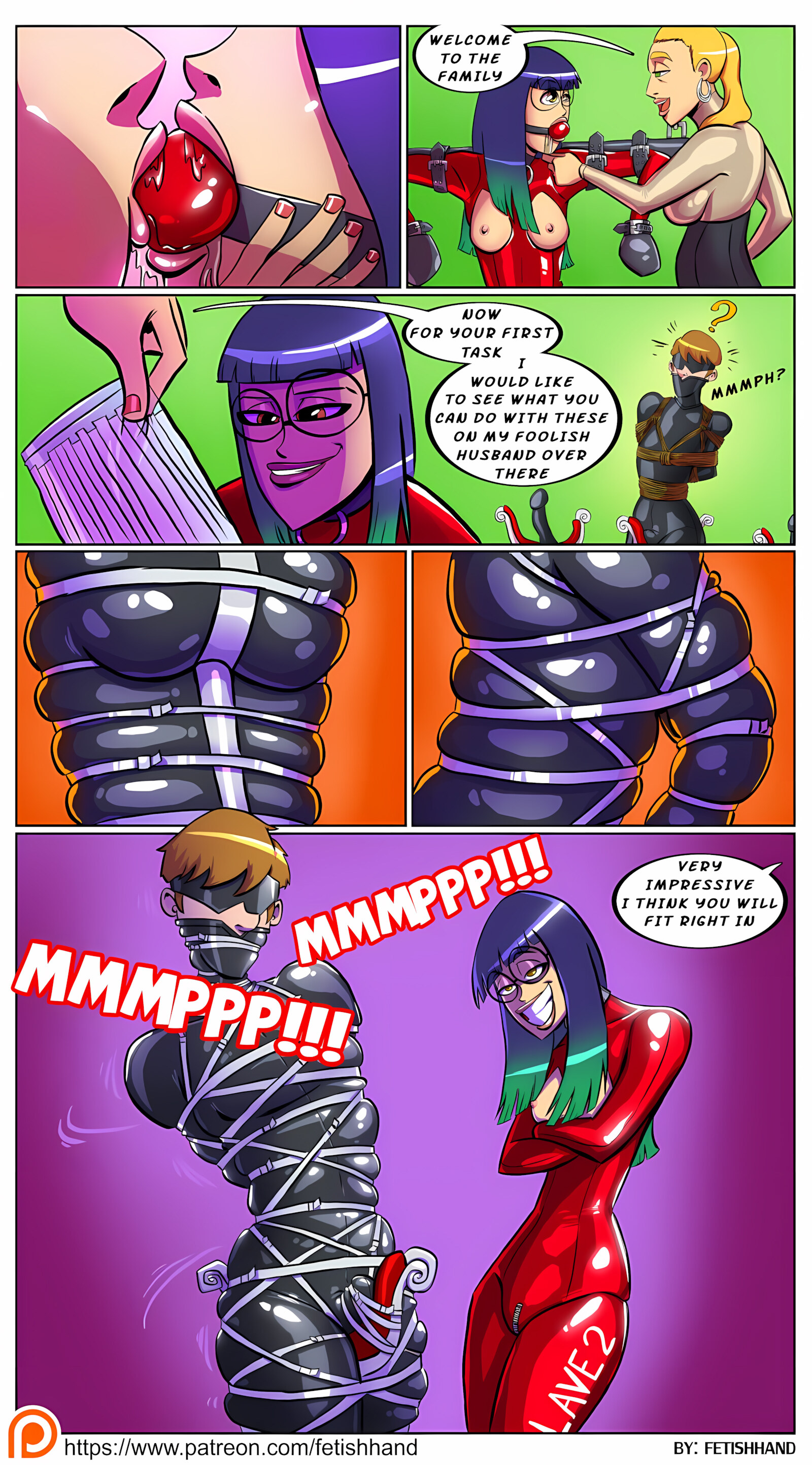The Latex Couple [fetishhand], The Latex Couple, page 12 of 17