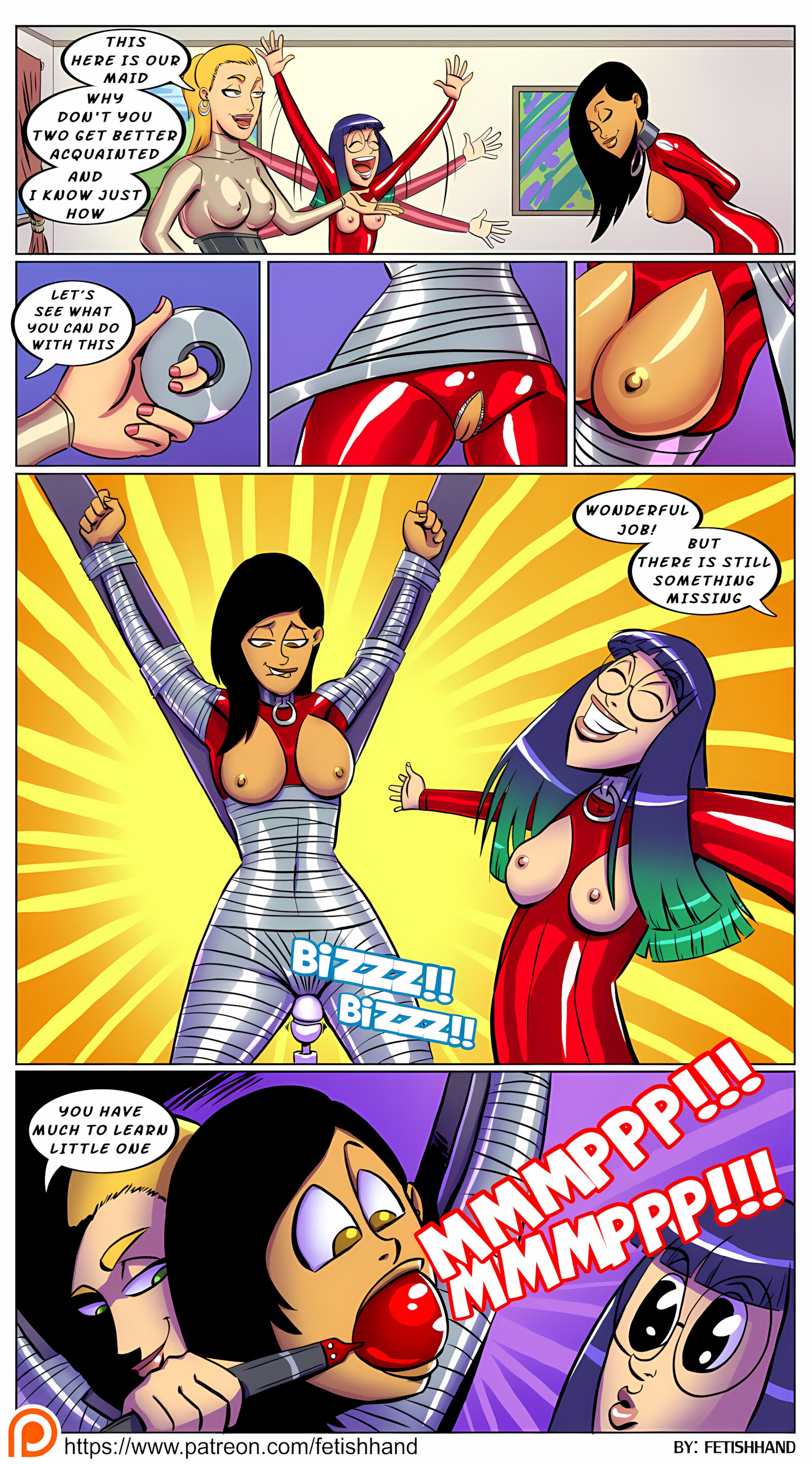 The Latex Couple [fetishhand], The Latex Couple, page 13 of 17