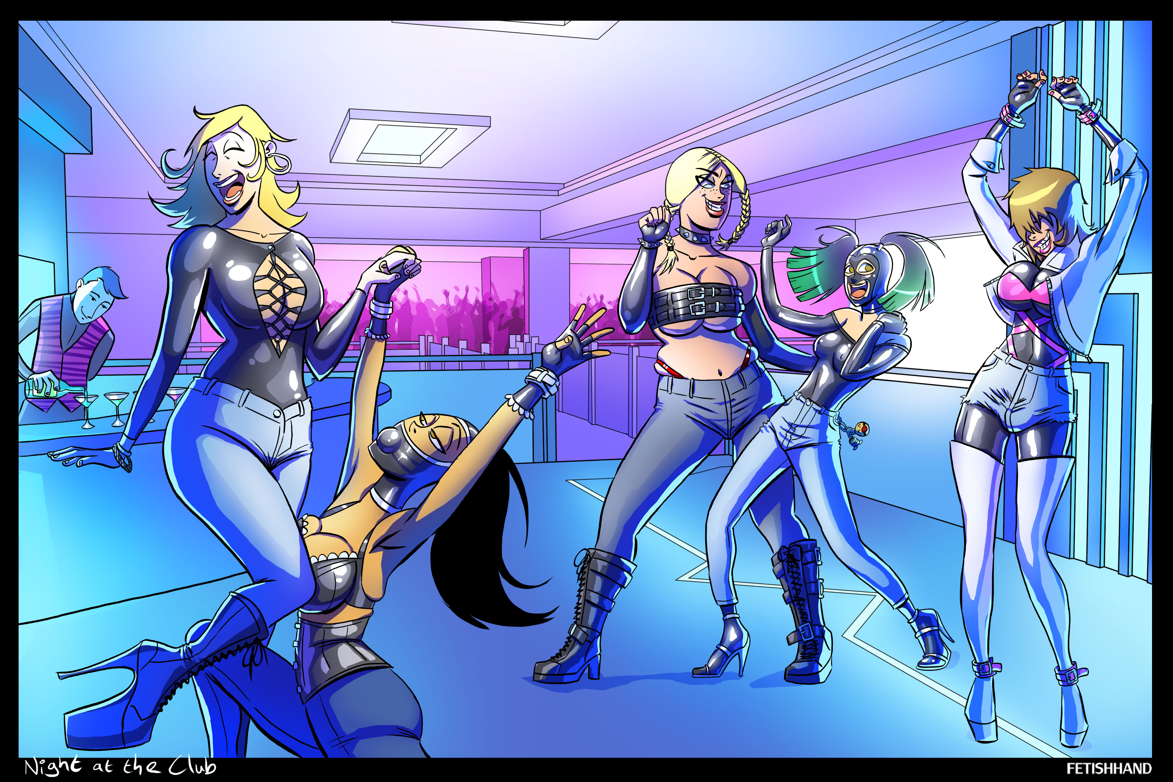 The Latex Couple [fetishhand], The Latex Couple, page 16 of 17