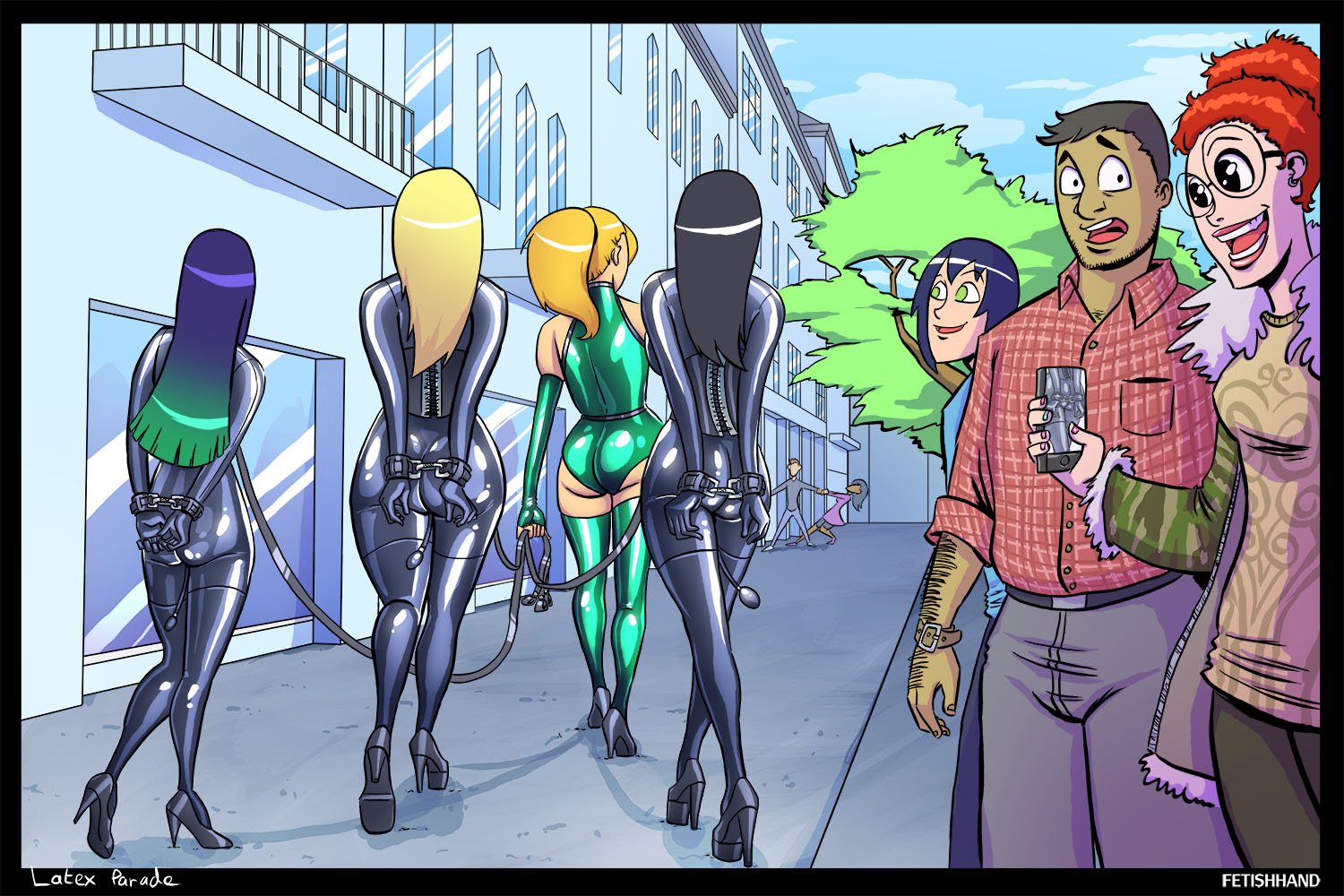 The Latex Couple [fetishhand], The Latex Couple, page 17 of 17