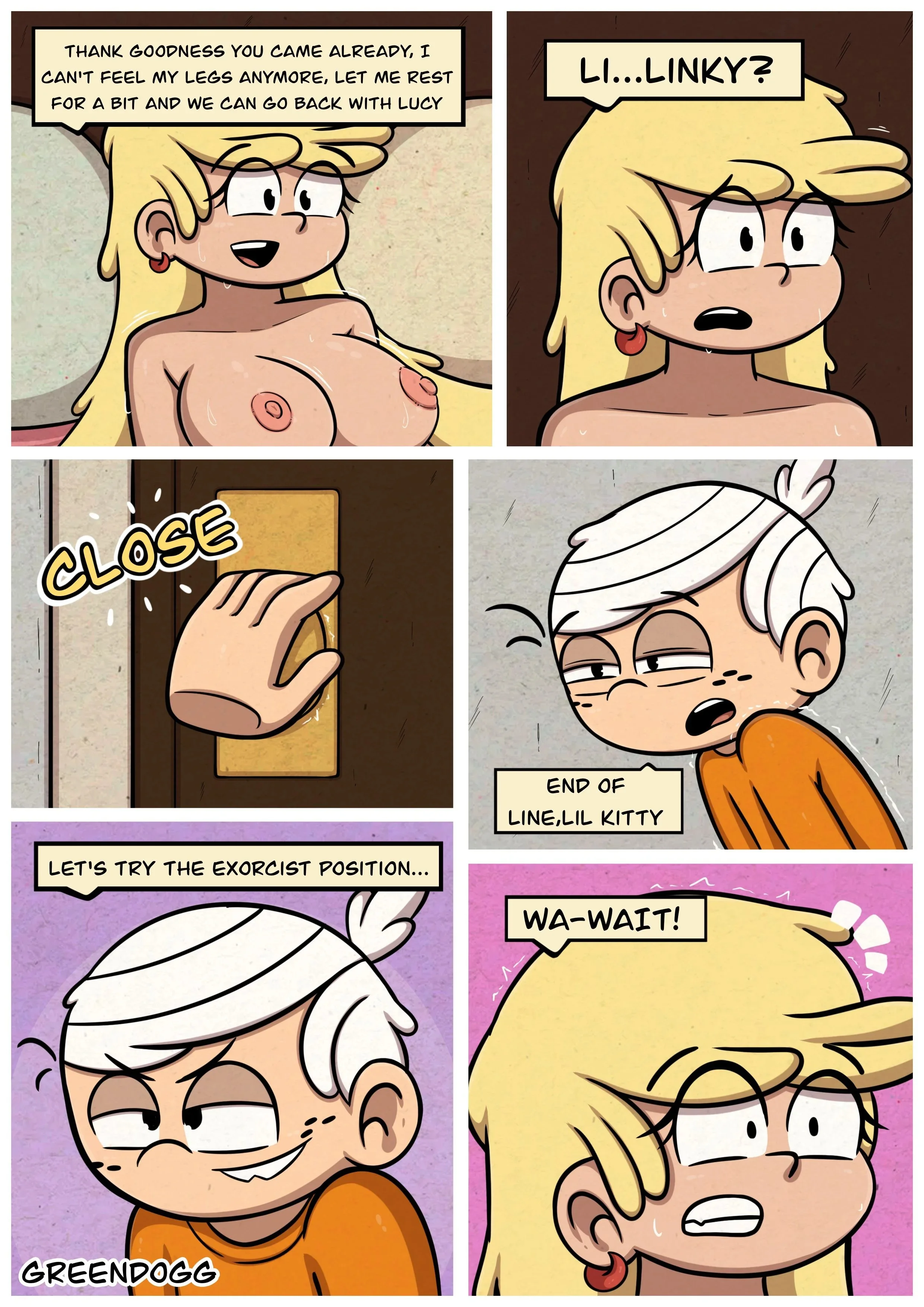 The Lewd Halloween (The Loud House), 1. The Lewd Halloween [GreenDogg], page 17 of 19