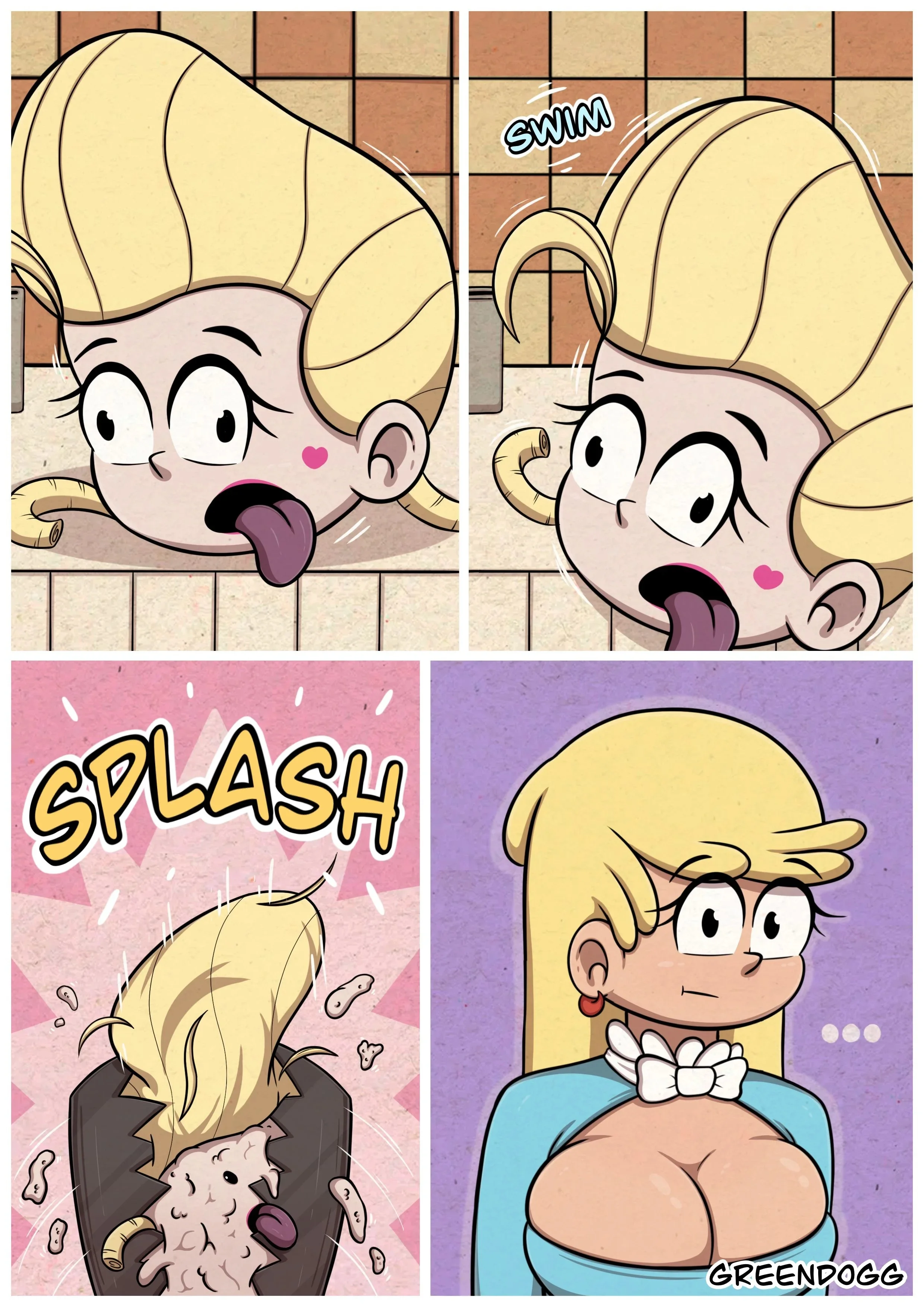 The Lewd Halloween (The Loud House), 1. The Lewd Halloween [GreenDogg], page 3 of 19