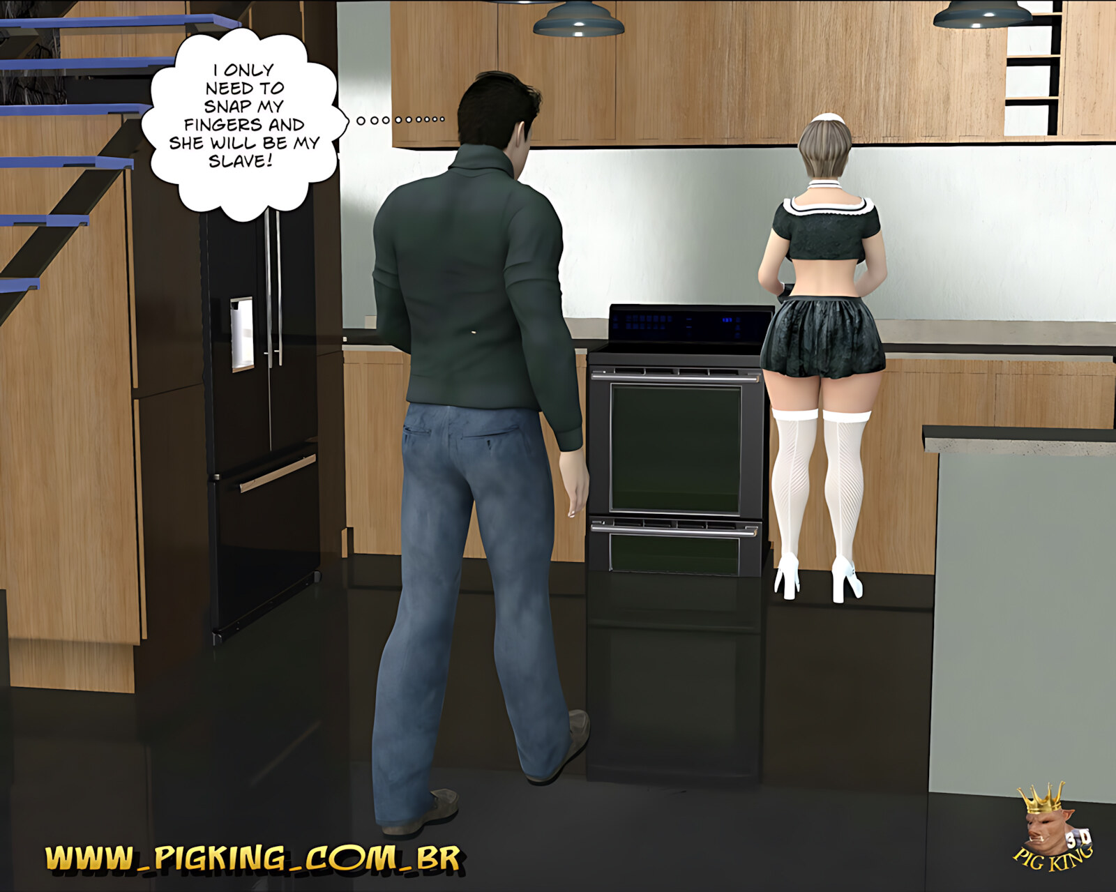 The Maid – Hypnosis [Pig King], The Maid - Hypnosis, page 16 of 41
