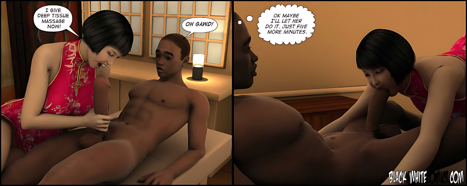 The Massage Parlor [BlackonWhite3D], The Massage Parlor, page 18 of 38
