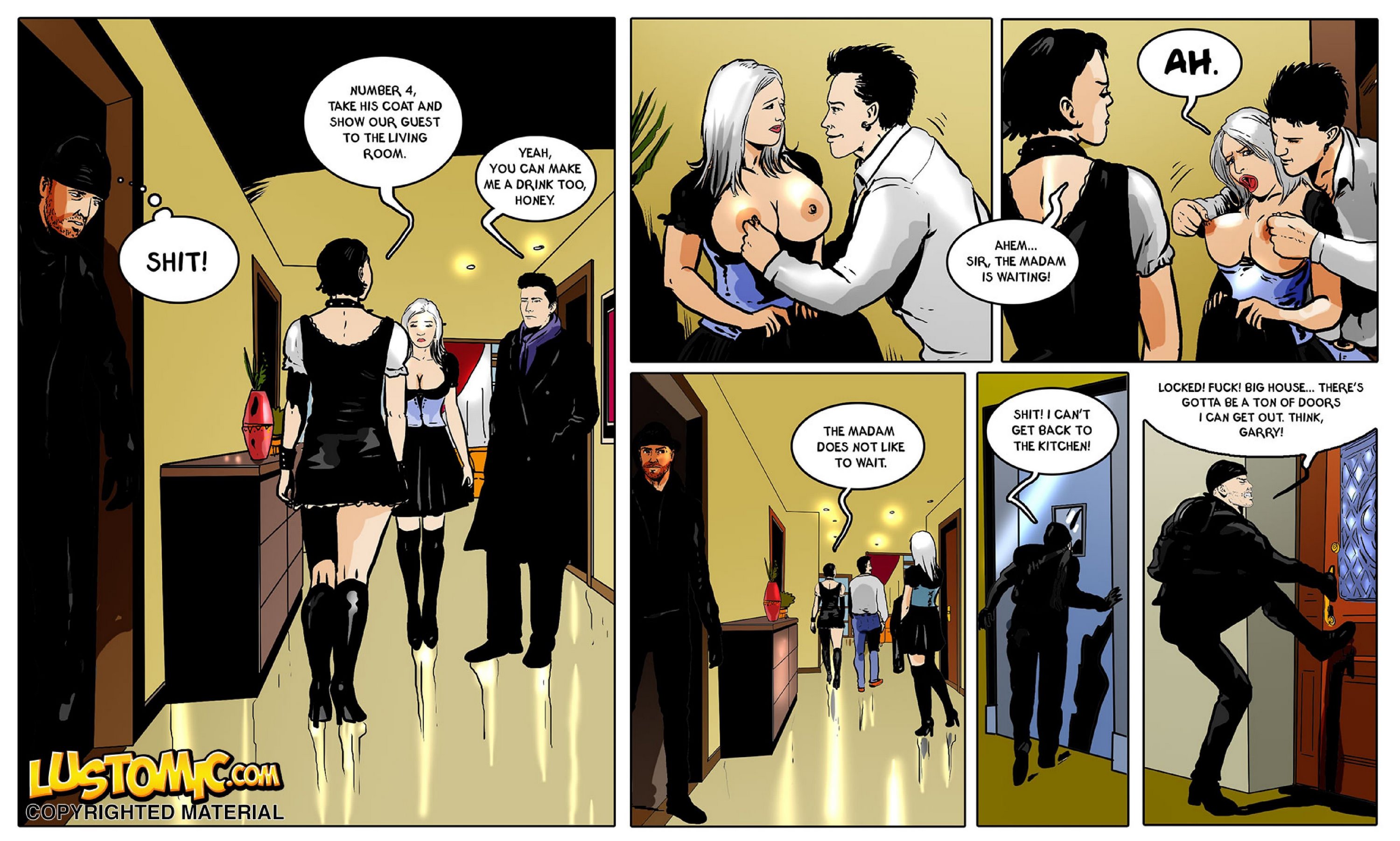 The Mistress’s Mansion Maids [Lustomic], The Mistress's Mansion Maids, page 3 of 20