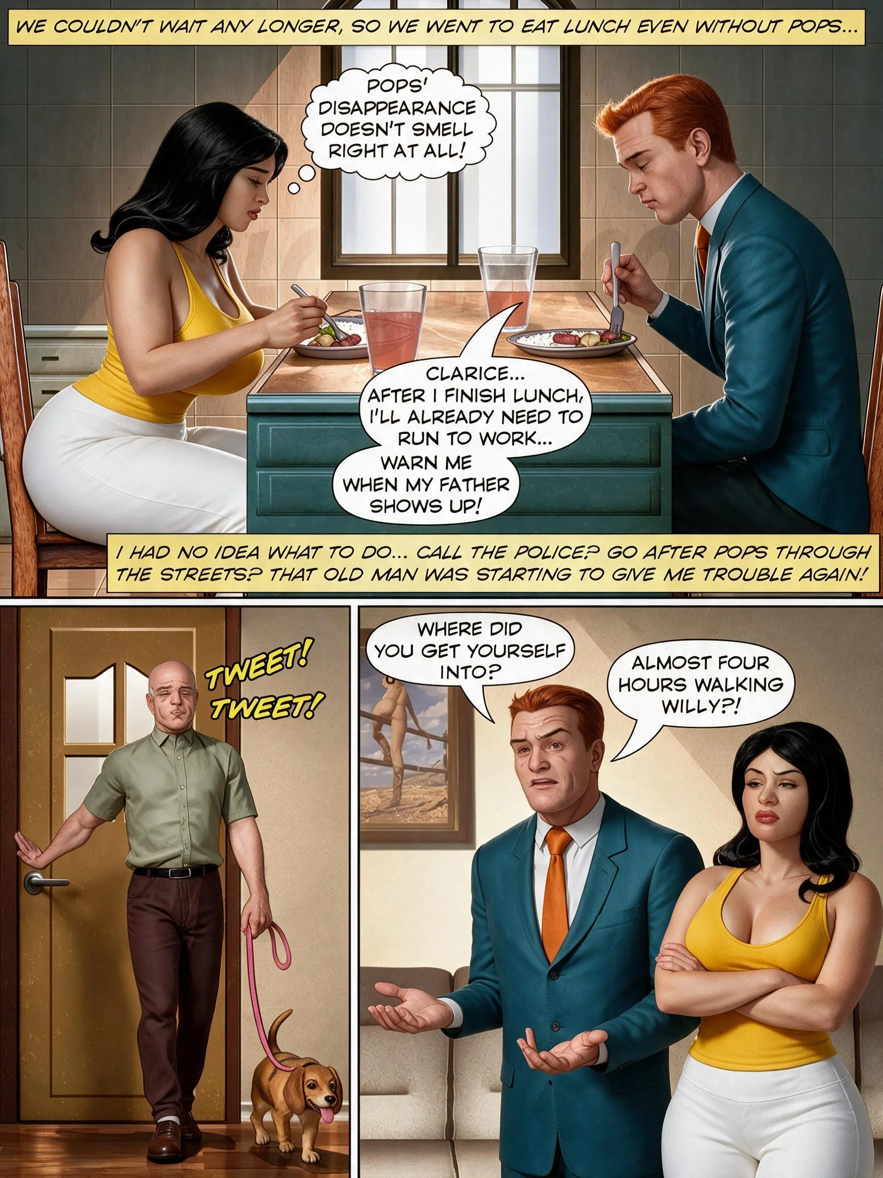 The Pervert Father in Law (AI Remastered), 4. The pervert father in law - Part 4 ( AI Gen ), page 1 of 32