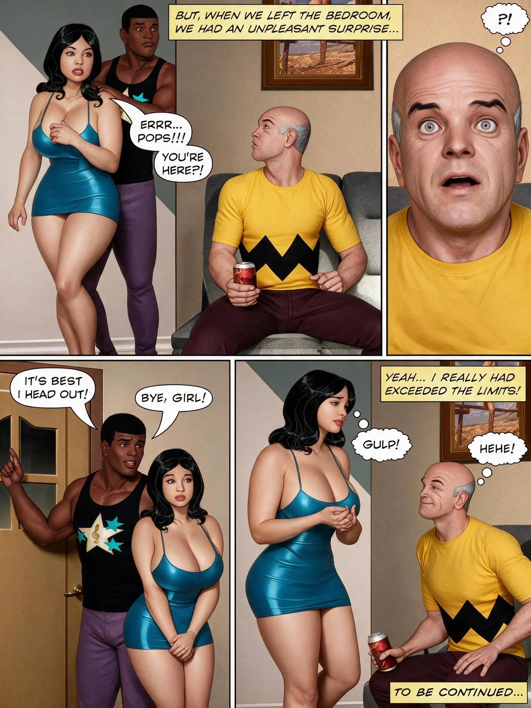 The Pervert Father in Law (AI Remastered), 3. The pervert father in law - Part 3 ( AI Gen ), page 14 of 28